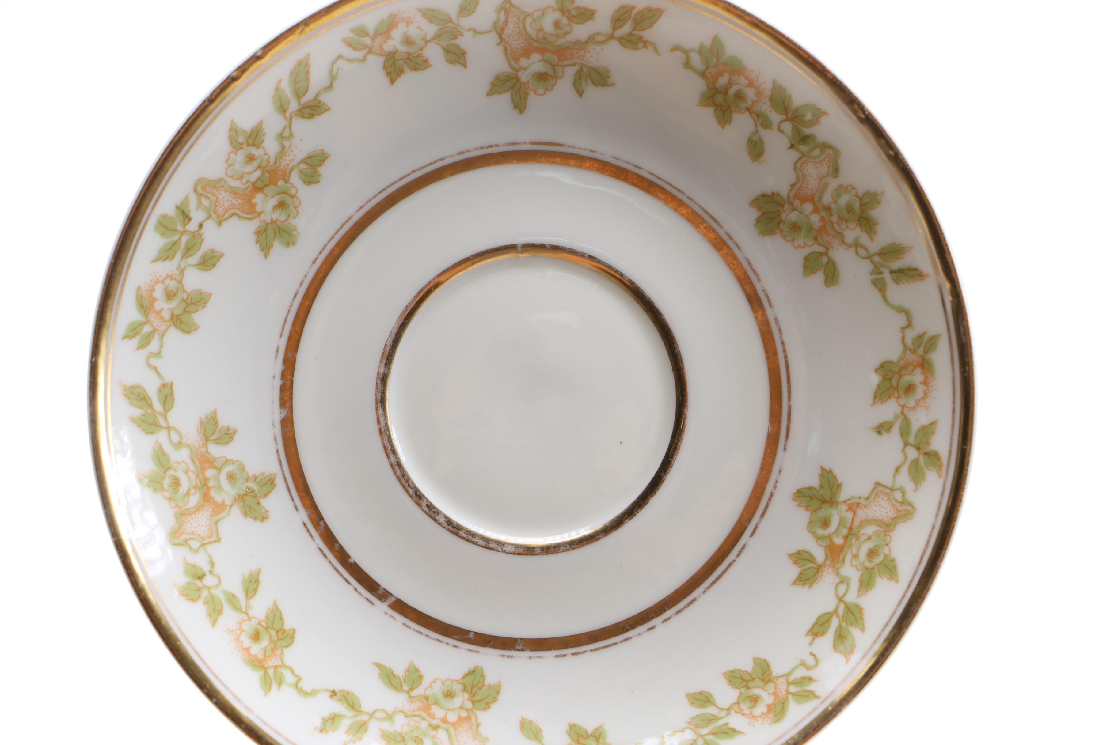 Antique C.H. Field Haviland Limoges Porcelain Hot Chocolate Set