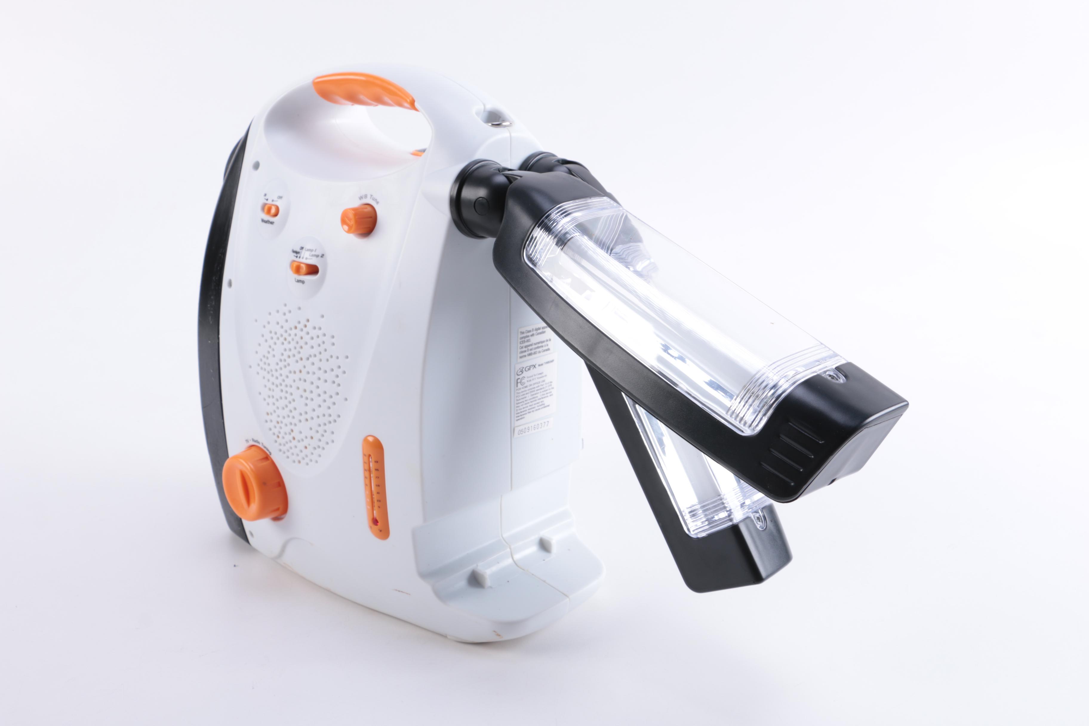 GPX Personal TV, AM, FM Lantern Radio