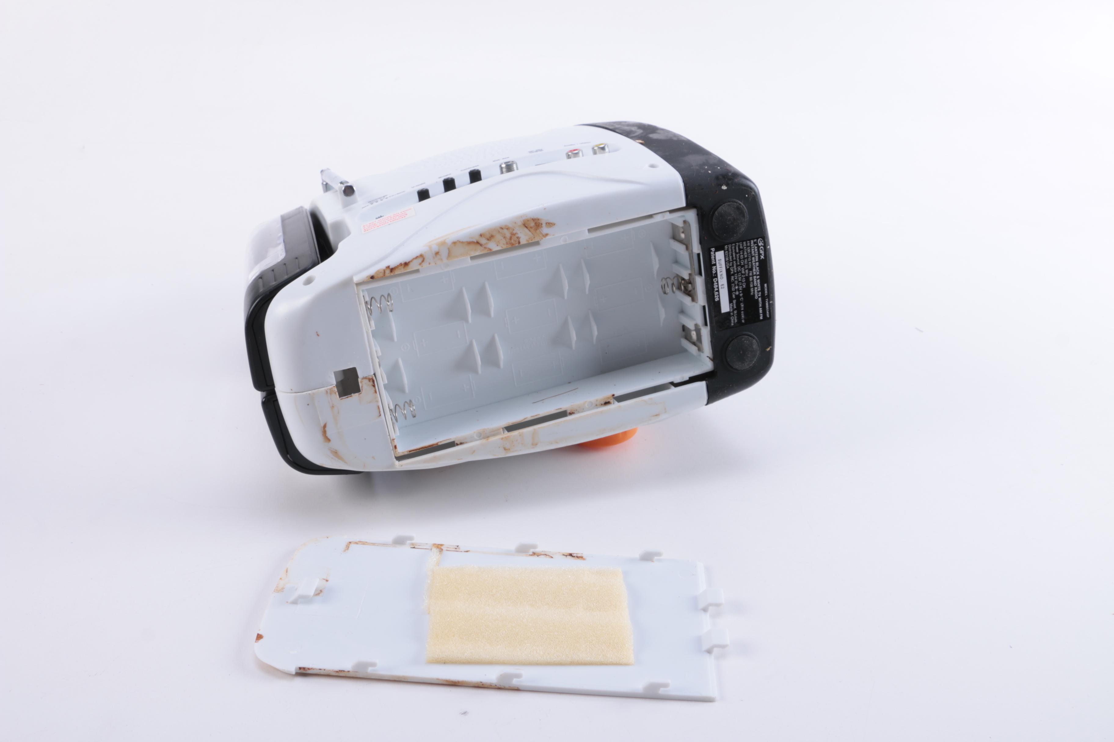 GPX Personal TV, AM, FM Lantern Radio