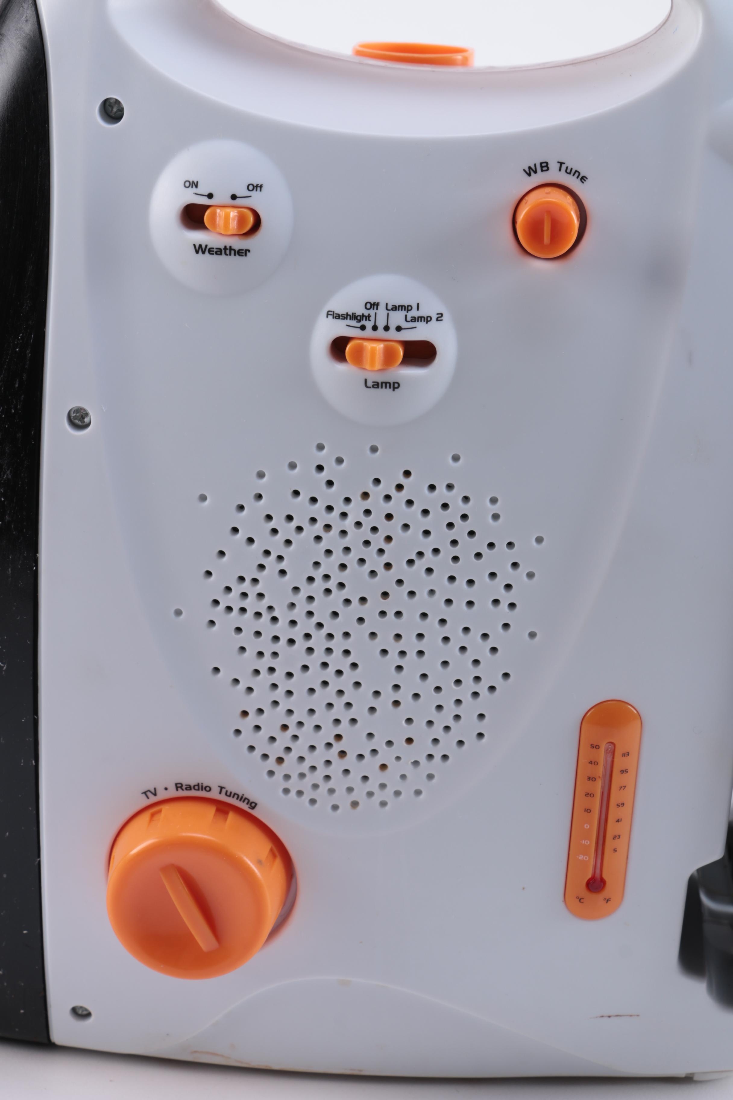 GPX Personal TV, AM, FM Lantern Radio