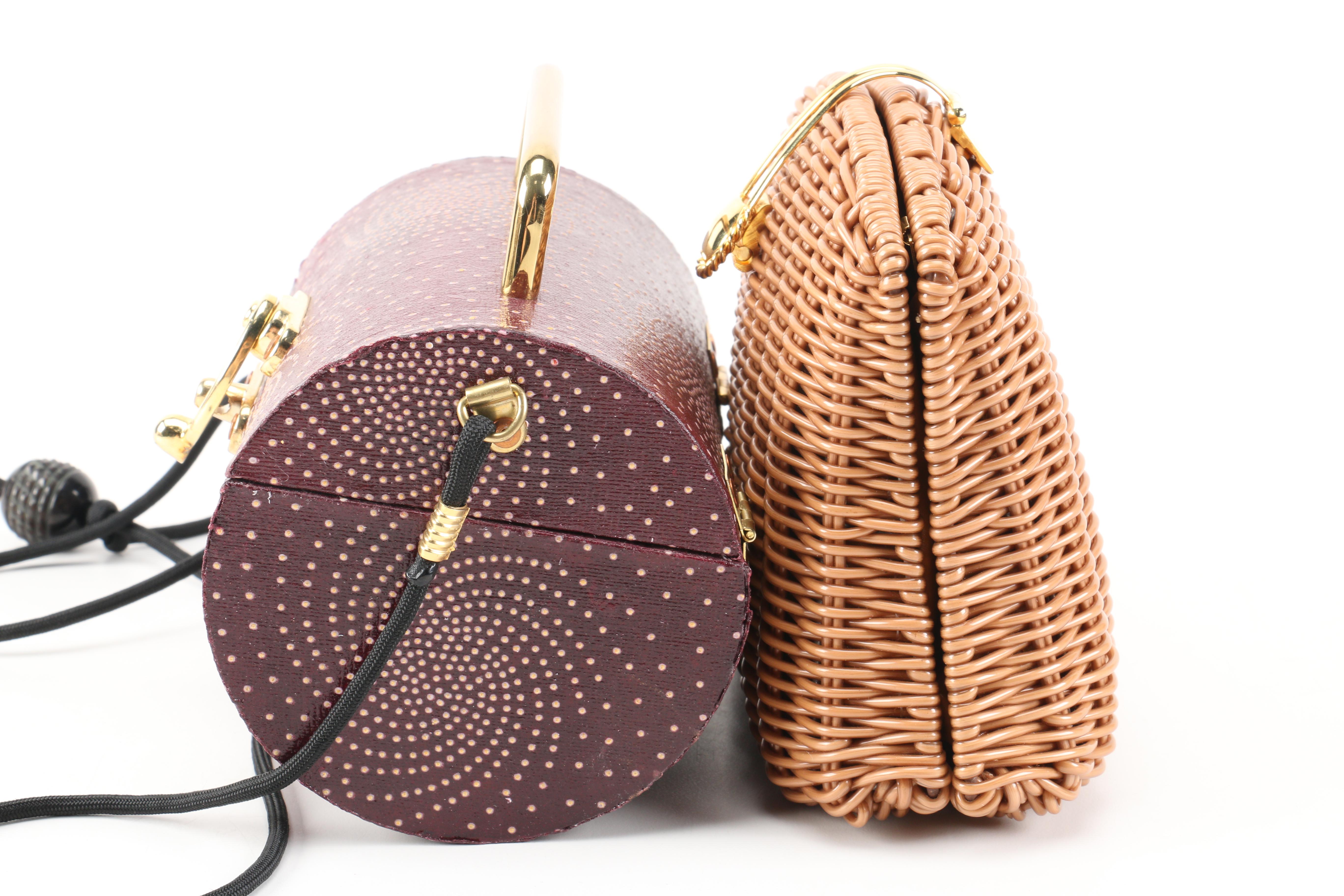 Day and Evening Clutches Including Modern and Vintage