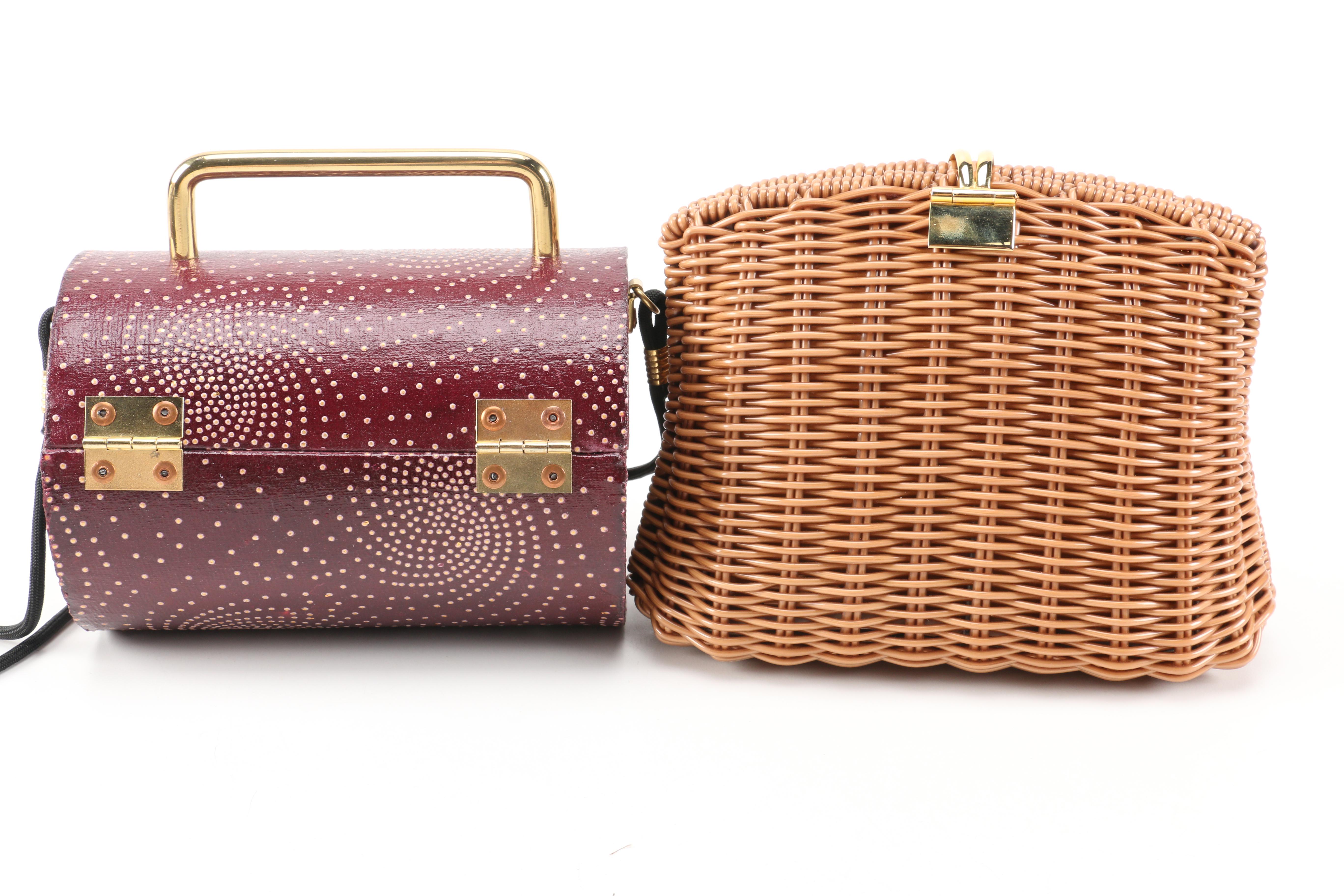 Day and Evening Clutches Including Modern and Vintage