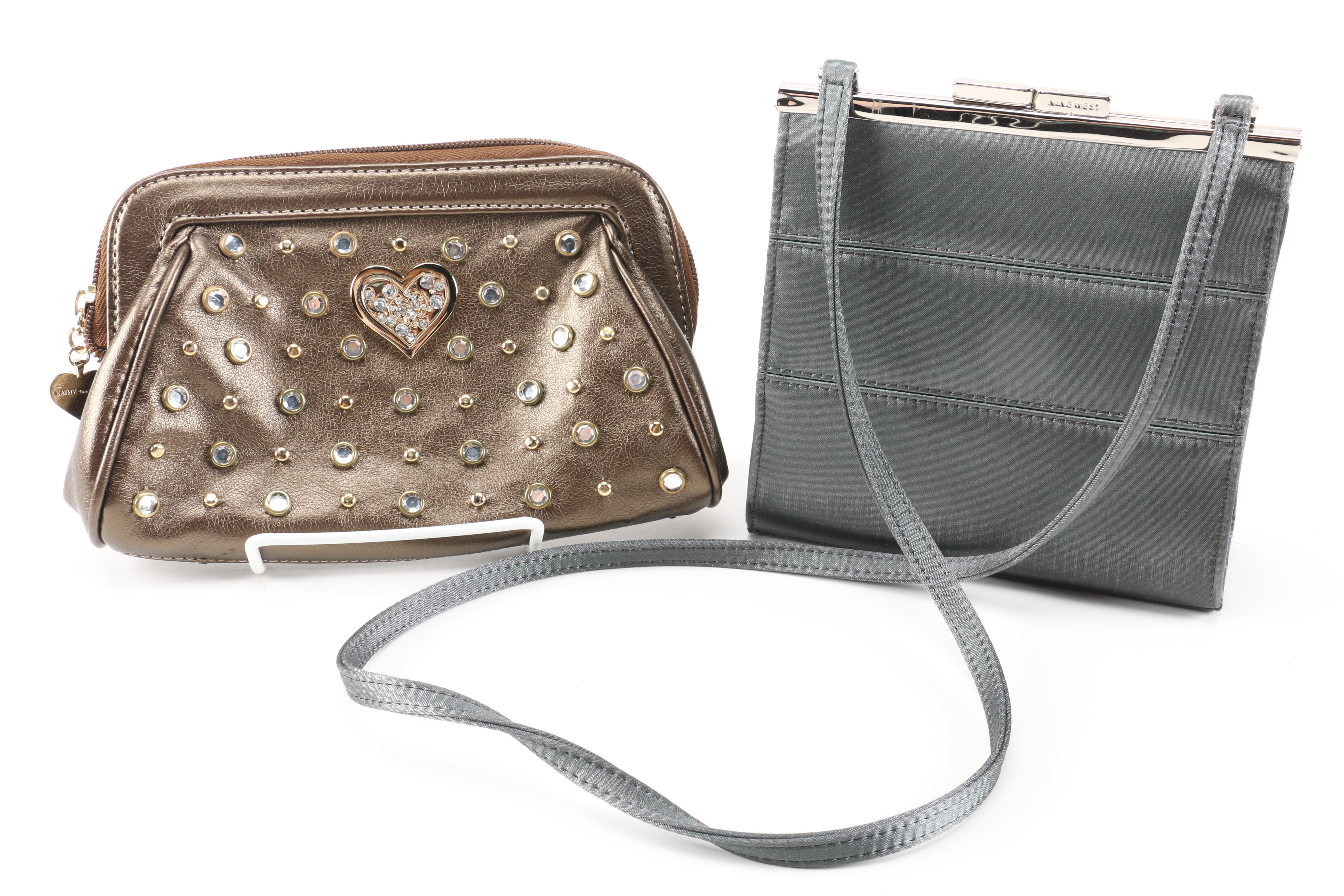 Day and Evening Clutches Including Modern and Vintage