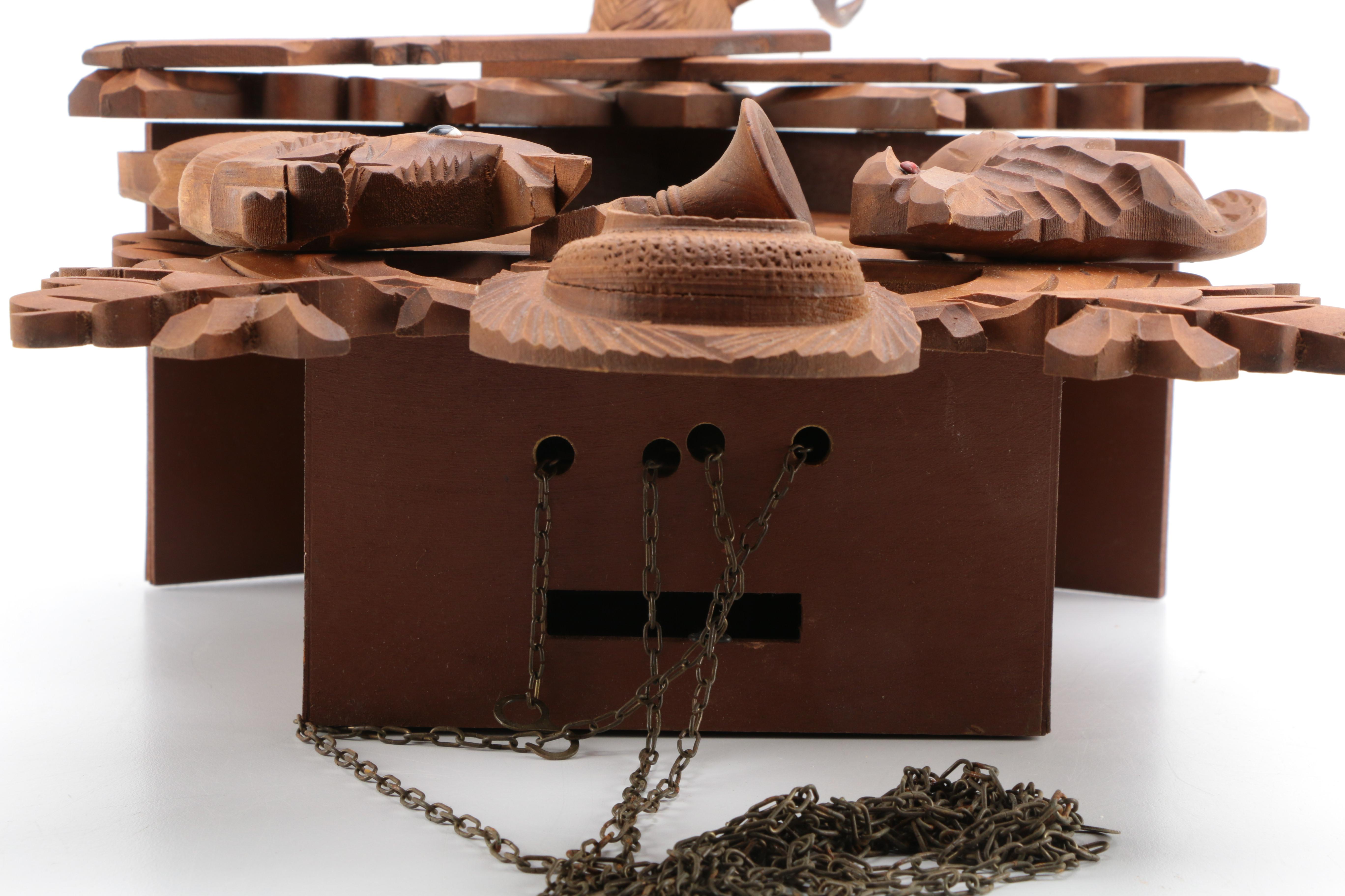 Vintage W. Germany Cuckoo Clock