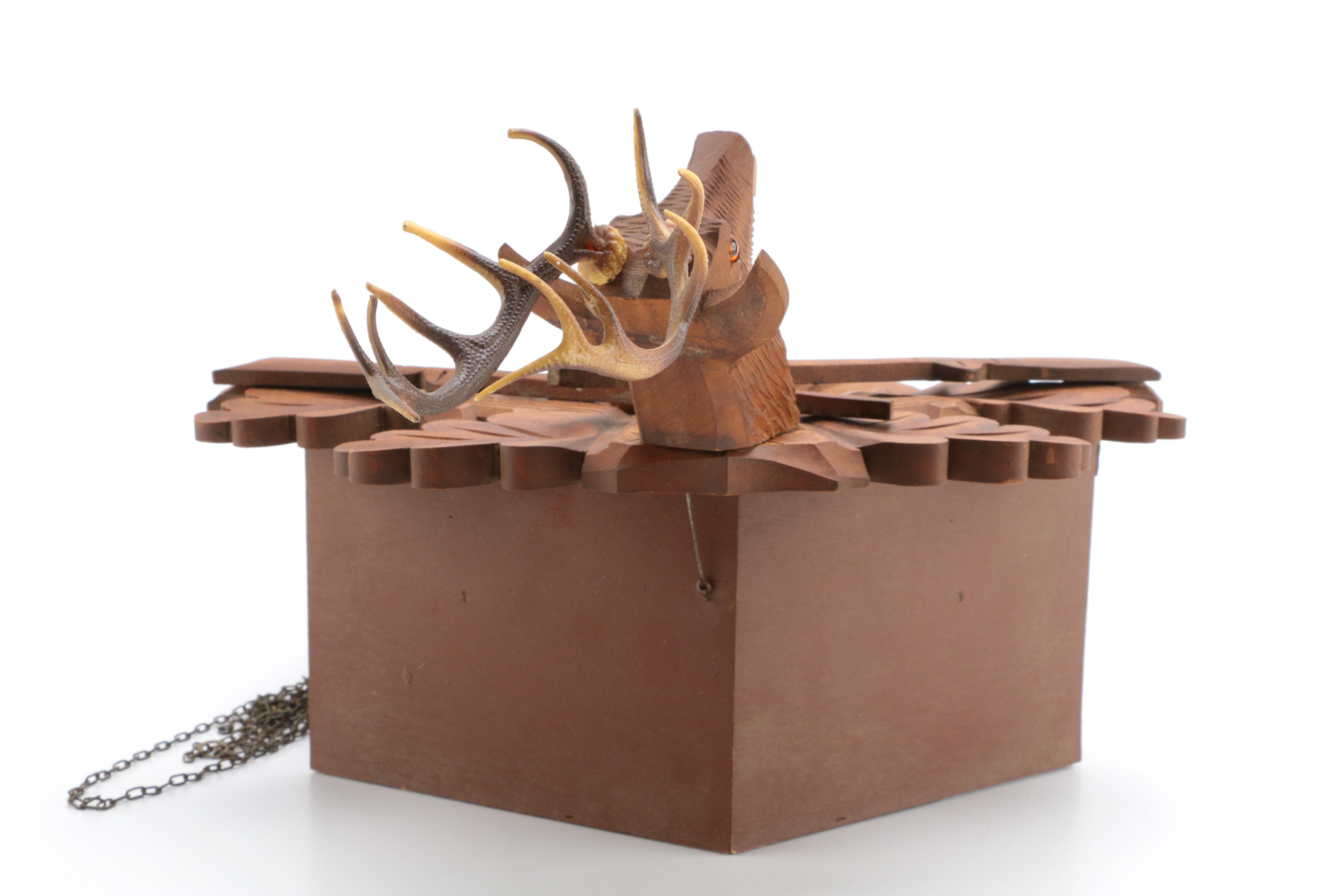 Vintage W. Germany Cuckoo Clock