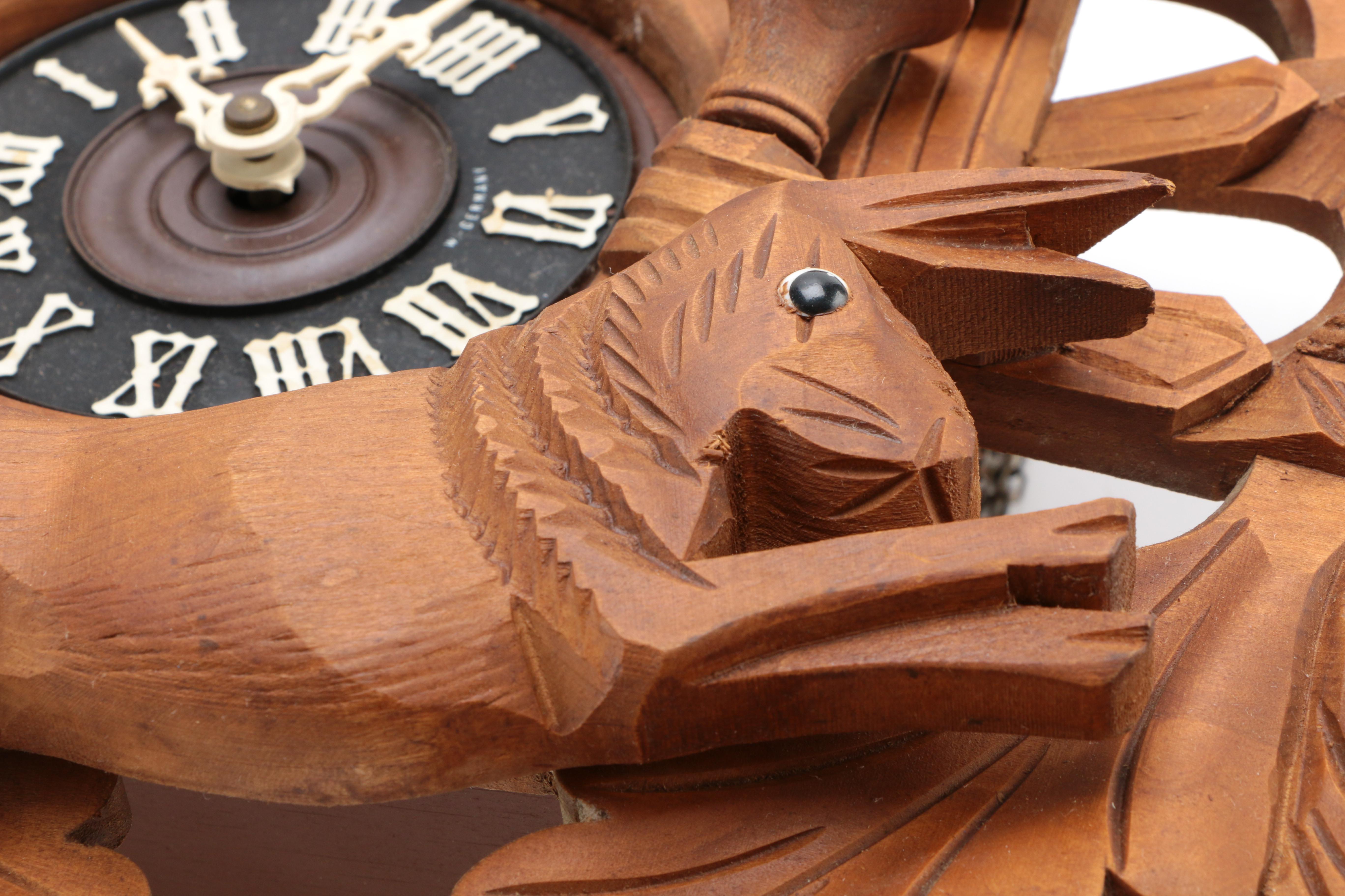 Vintage W. Germany Cuckoo Clock