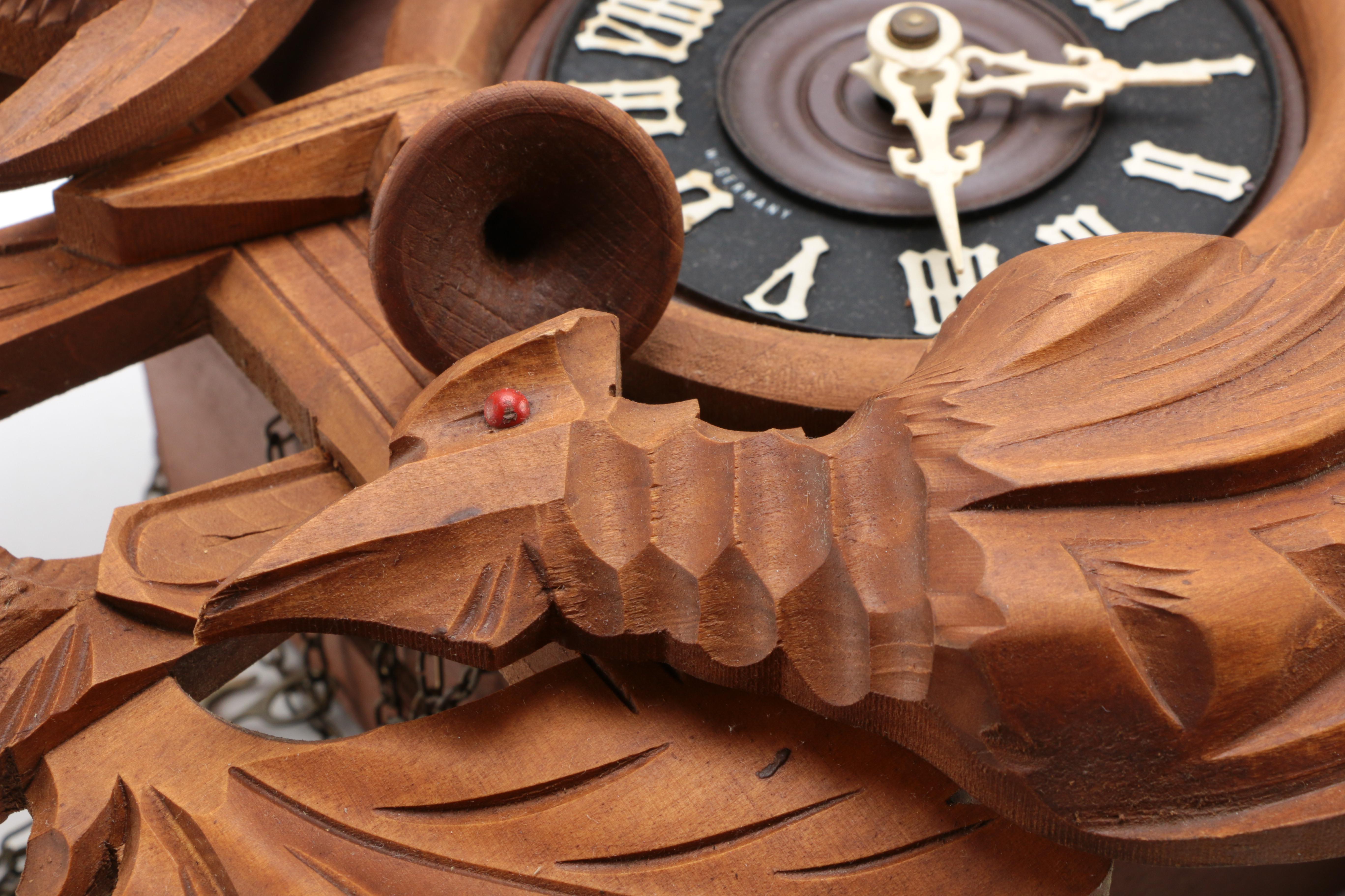 Vintage W. Germany Cuckoo Clock