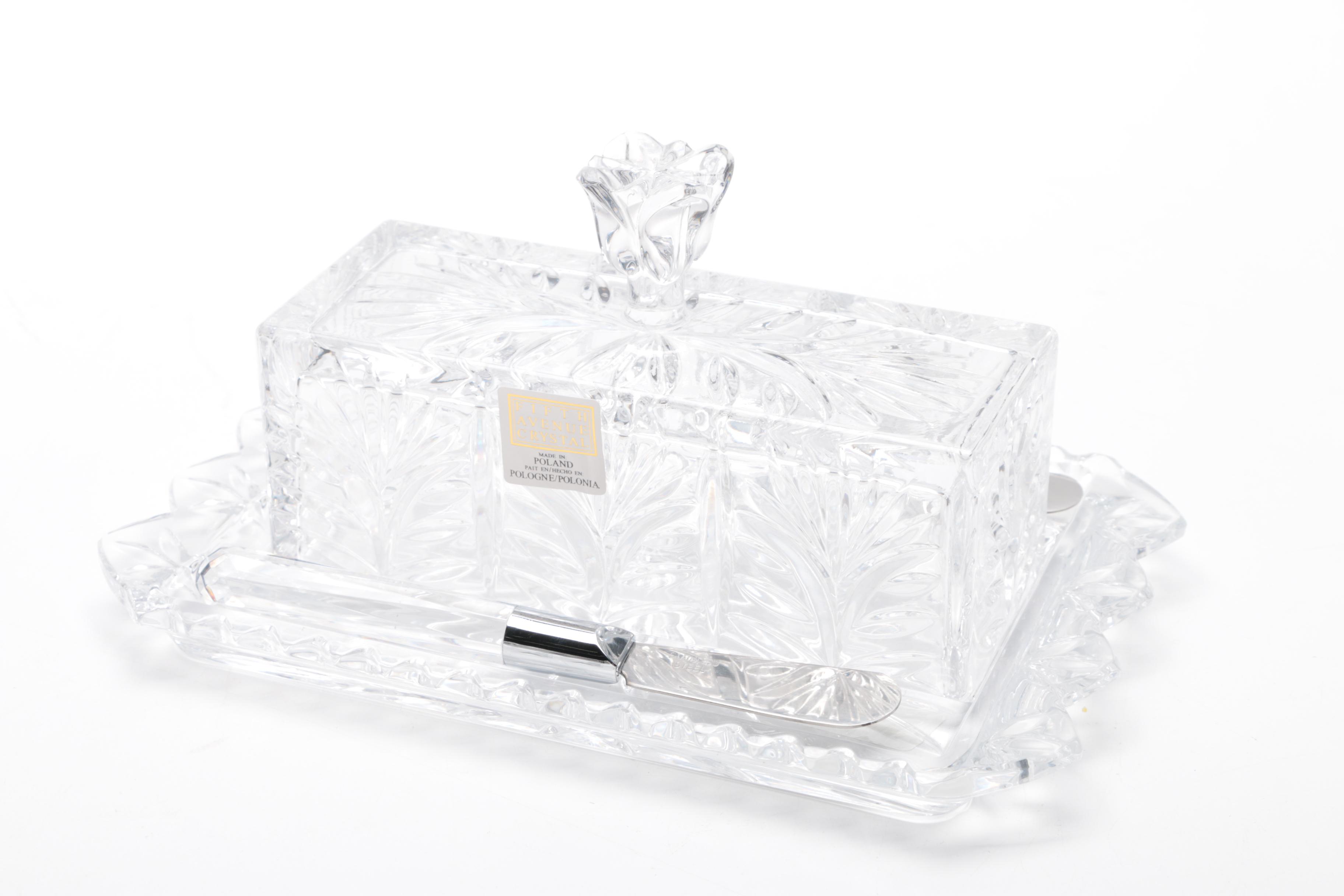 Crystal Tableware Featuring Fifth Avenue Crystal
