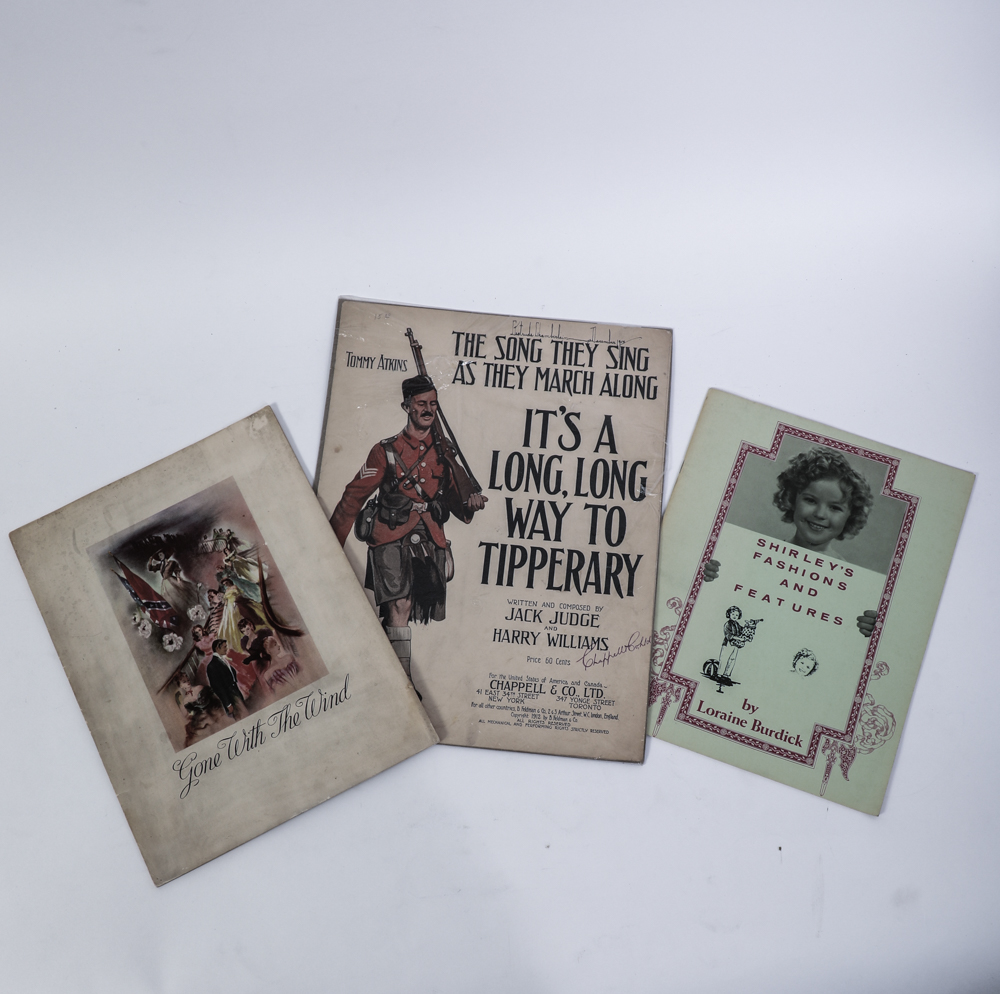 Vintage Theatre Booklets and Sheet Music