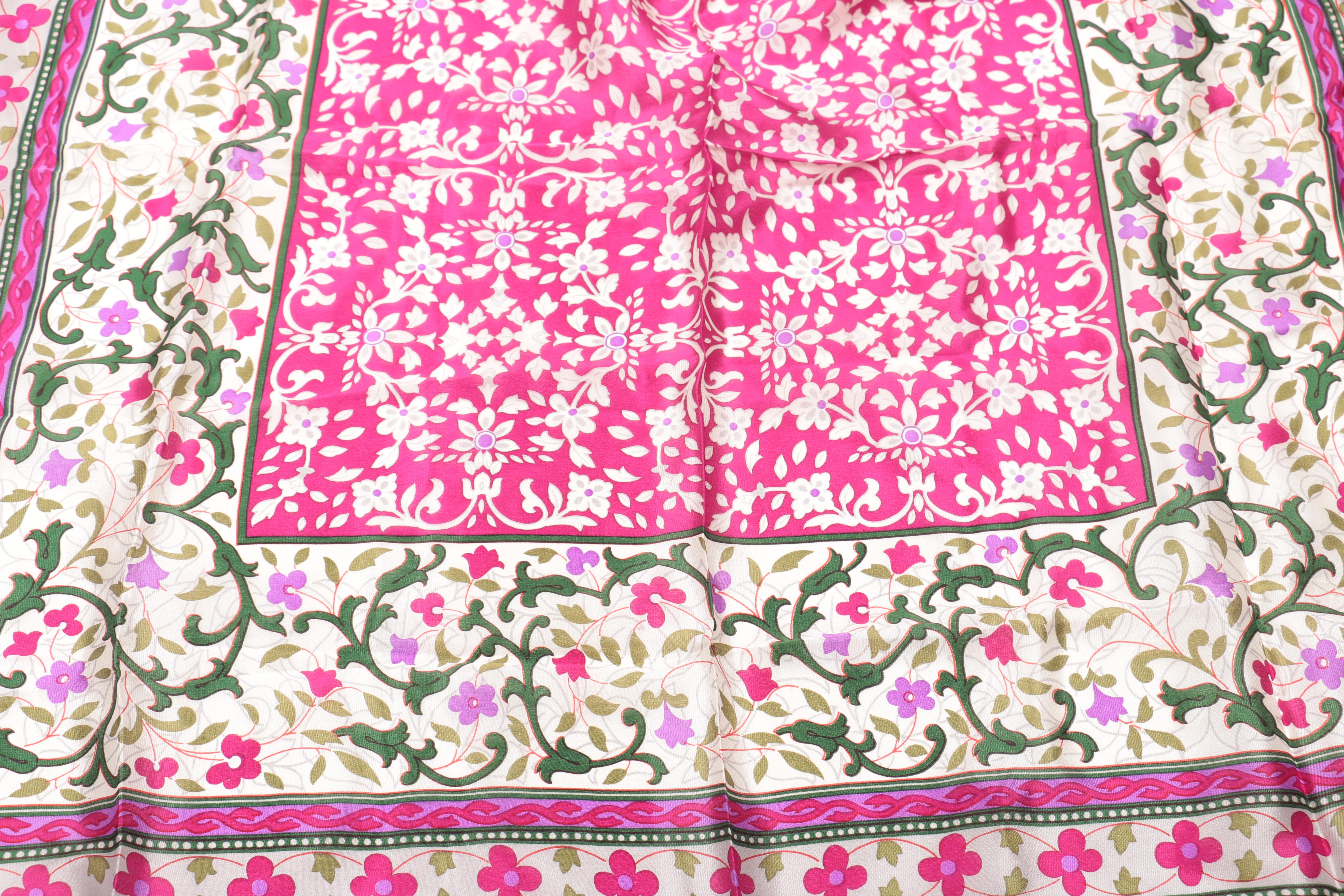 Collection of Oscar de la Renta Silk Scarves