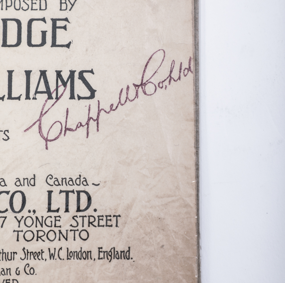 Vintage Theatre Booklets and Sheet Music