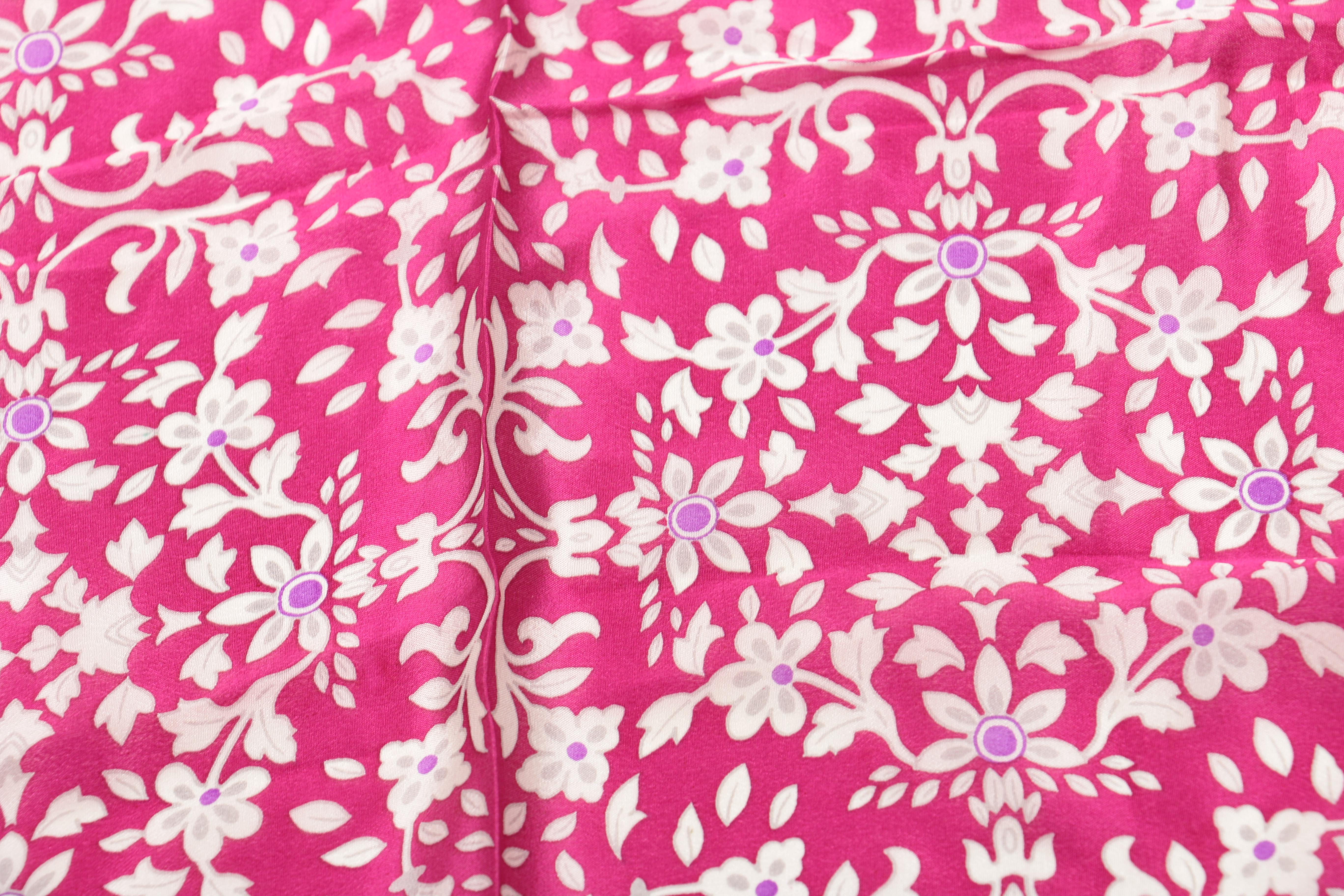 Collection of Oscar de la Renta Silk Scarves