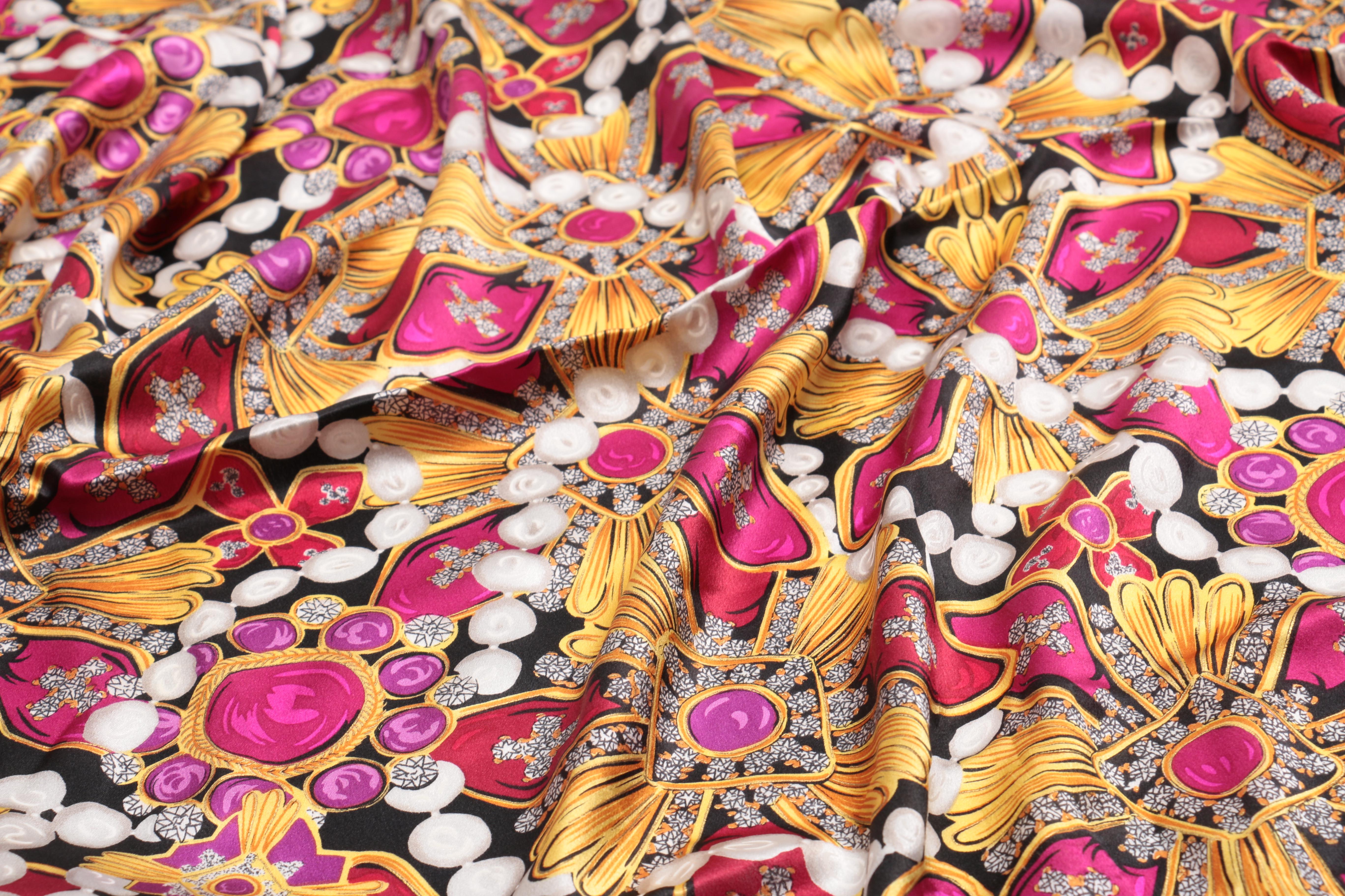 Collection of Oscar de la Renta Silk Scarves