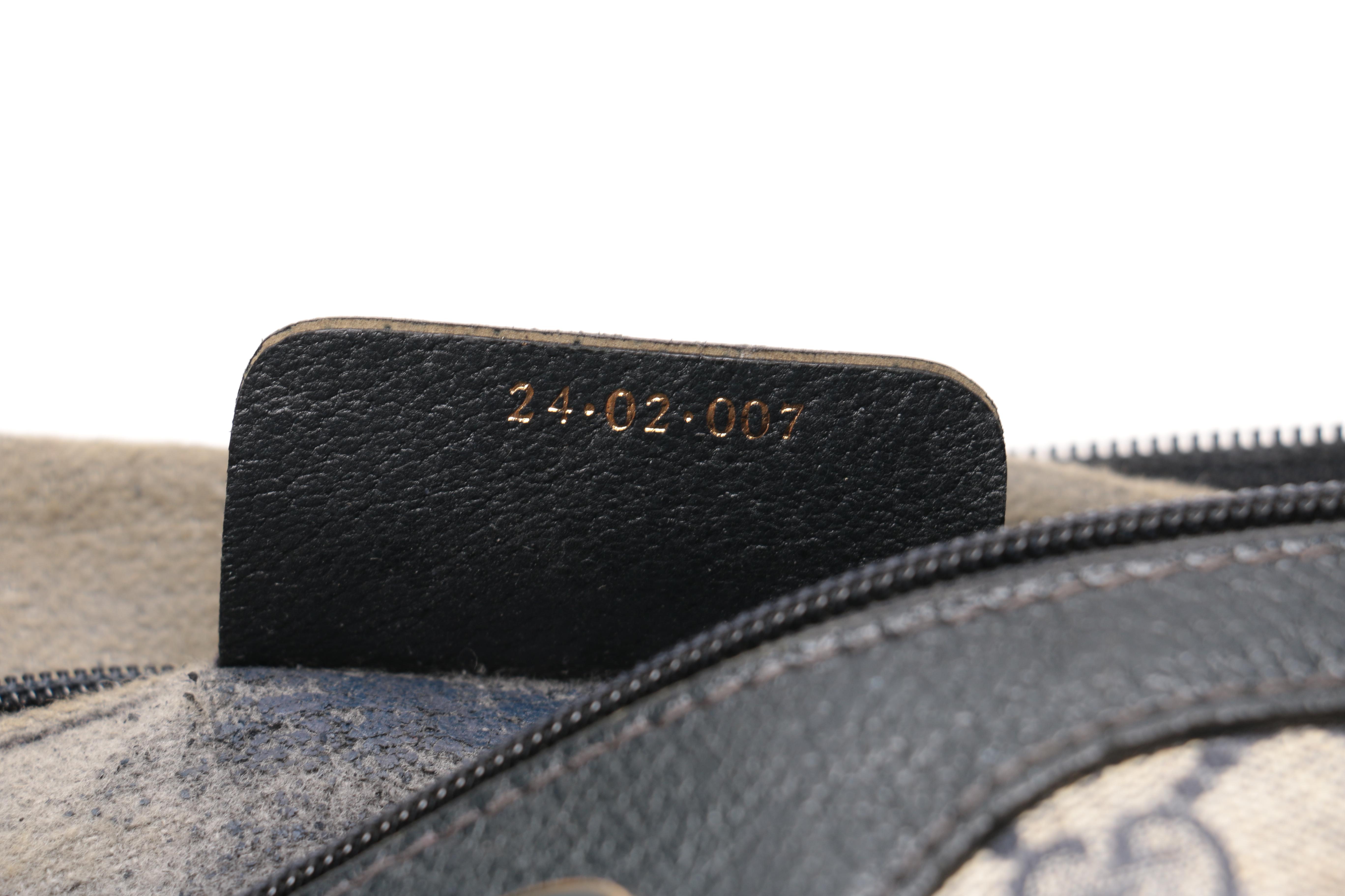 Gucci Monogram Supreme Canvas Satchel