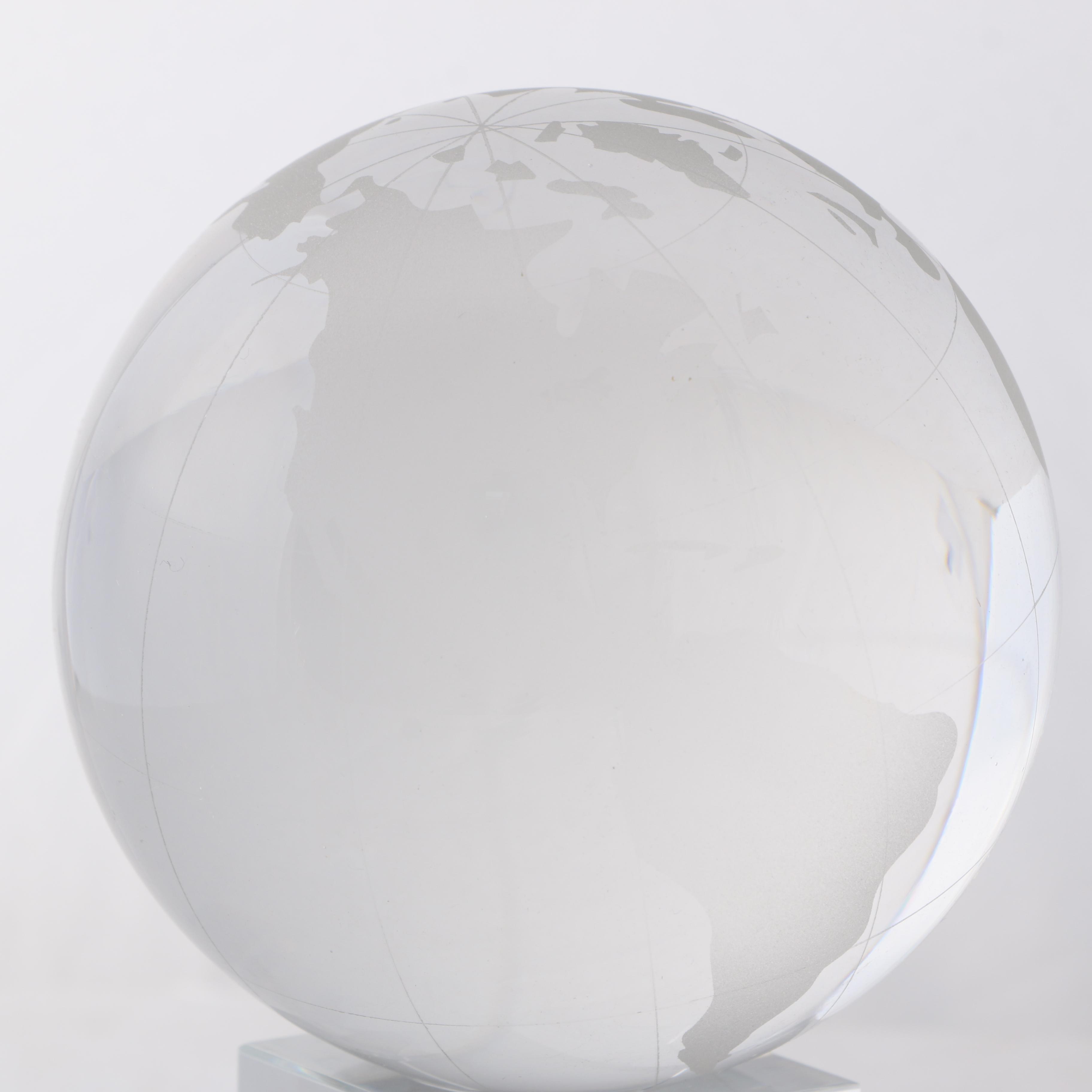 Crystal Ferris Wheel and Globe by Shannon Crystal