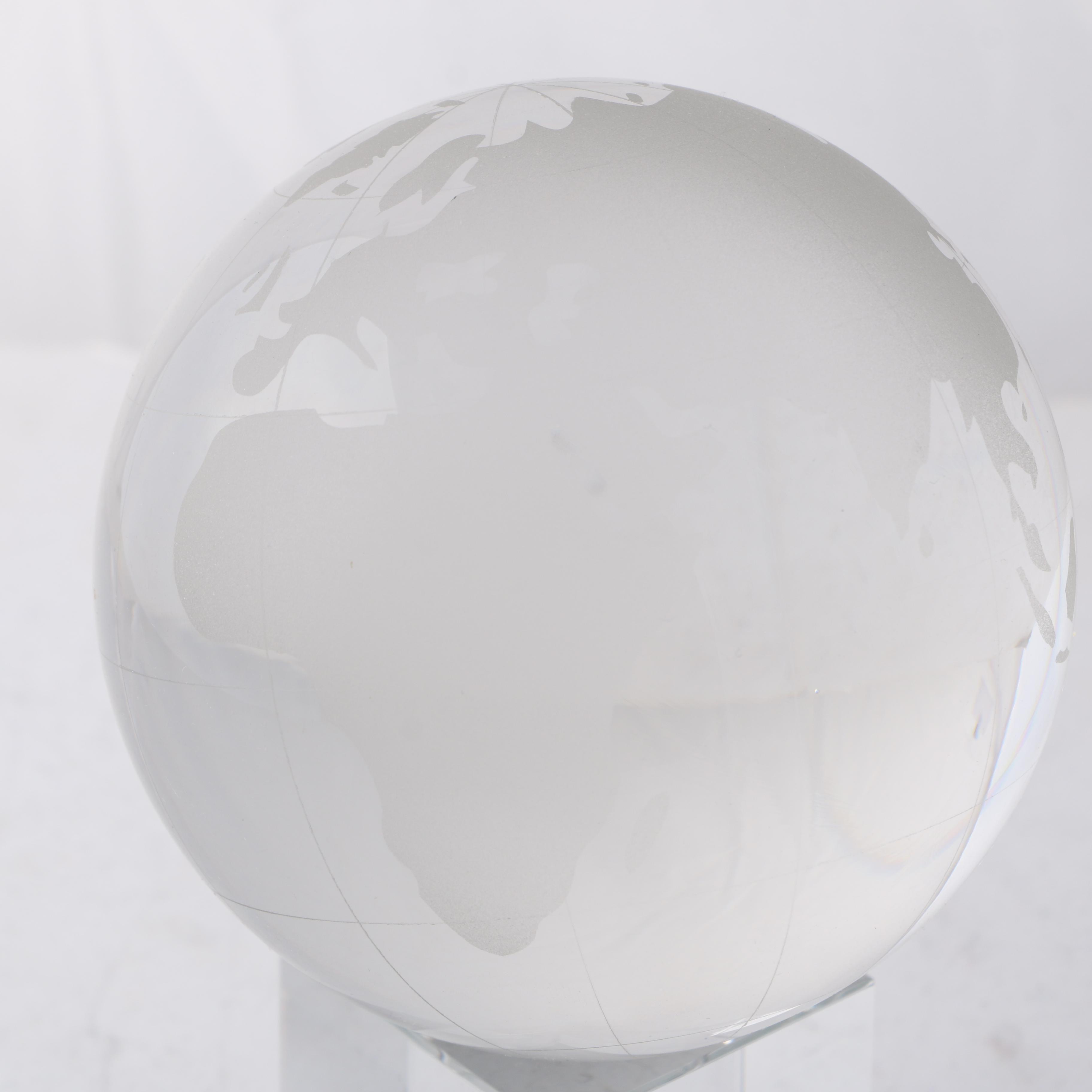 Crystal Ferris Wheel and Globe by Shannon Crystal