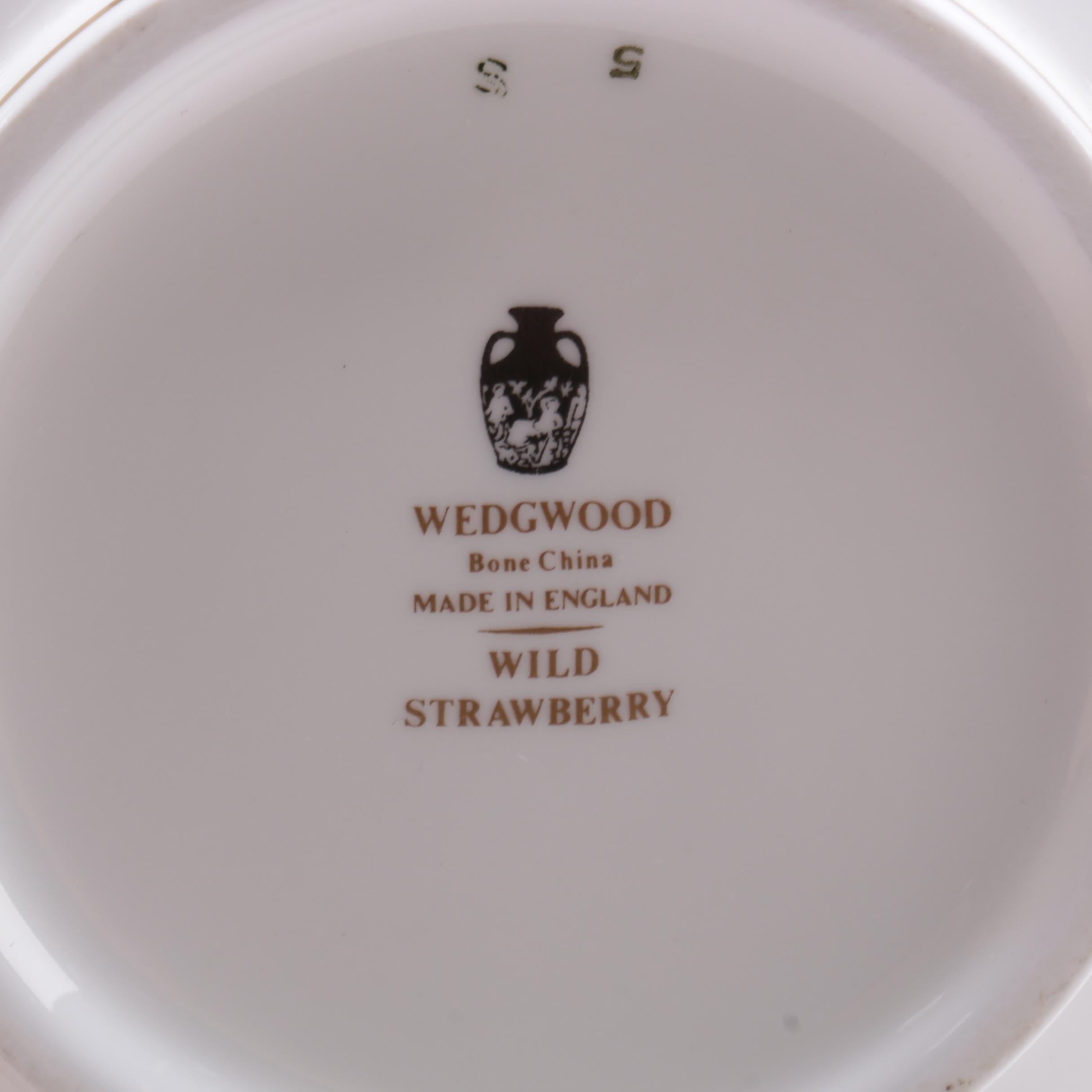 Wedgwood China "Wild Strawberry" Teapot