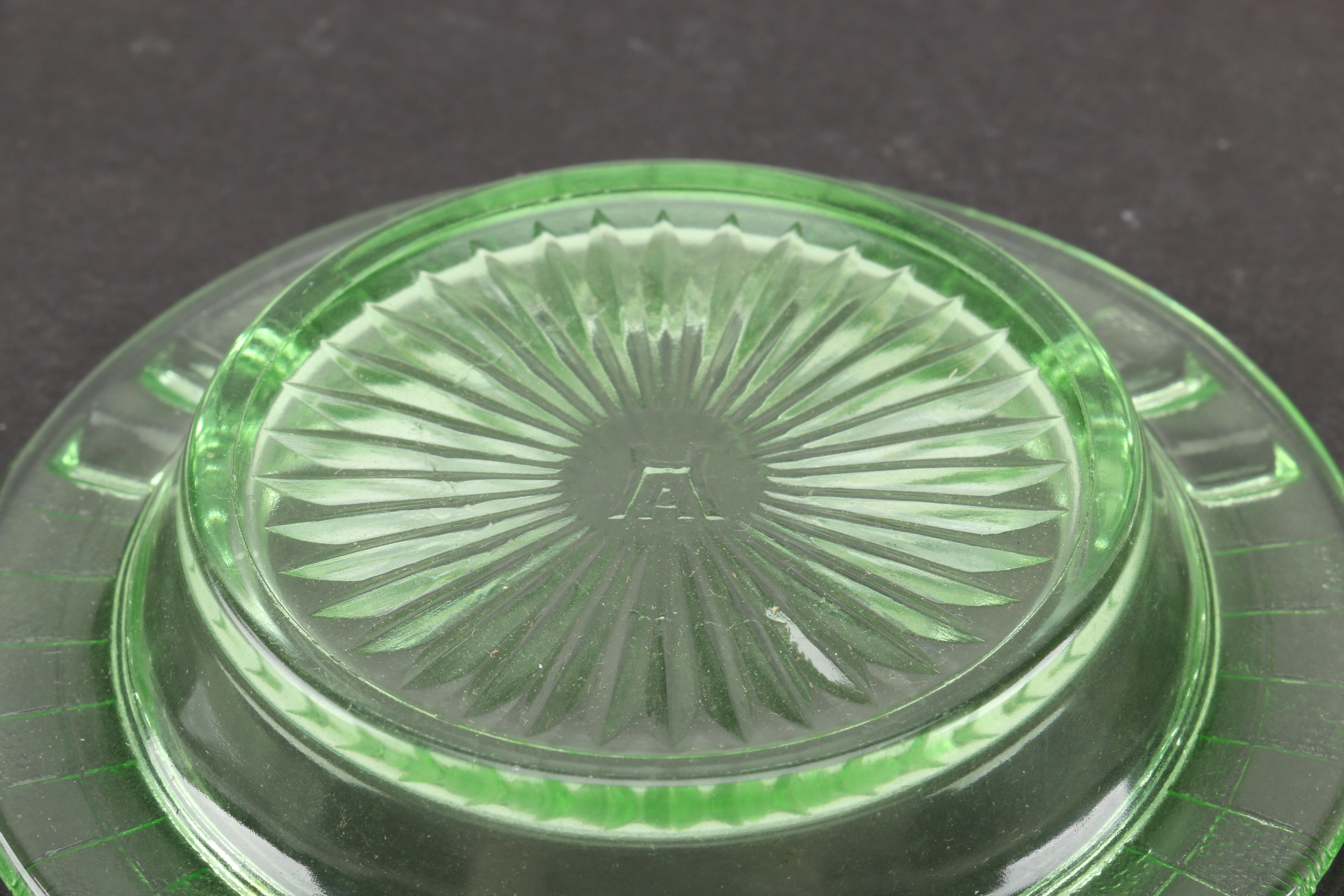 Hazel Atlas Glass "Checkerboard" and Heisey Glass "Crystolite"