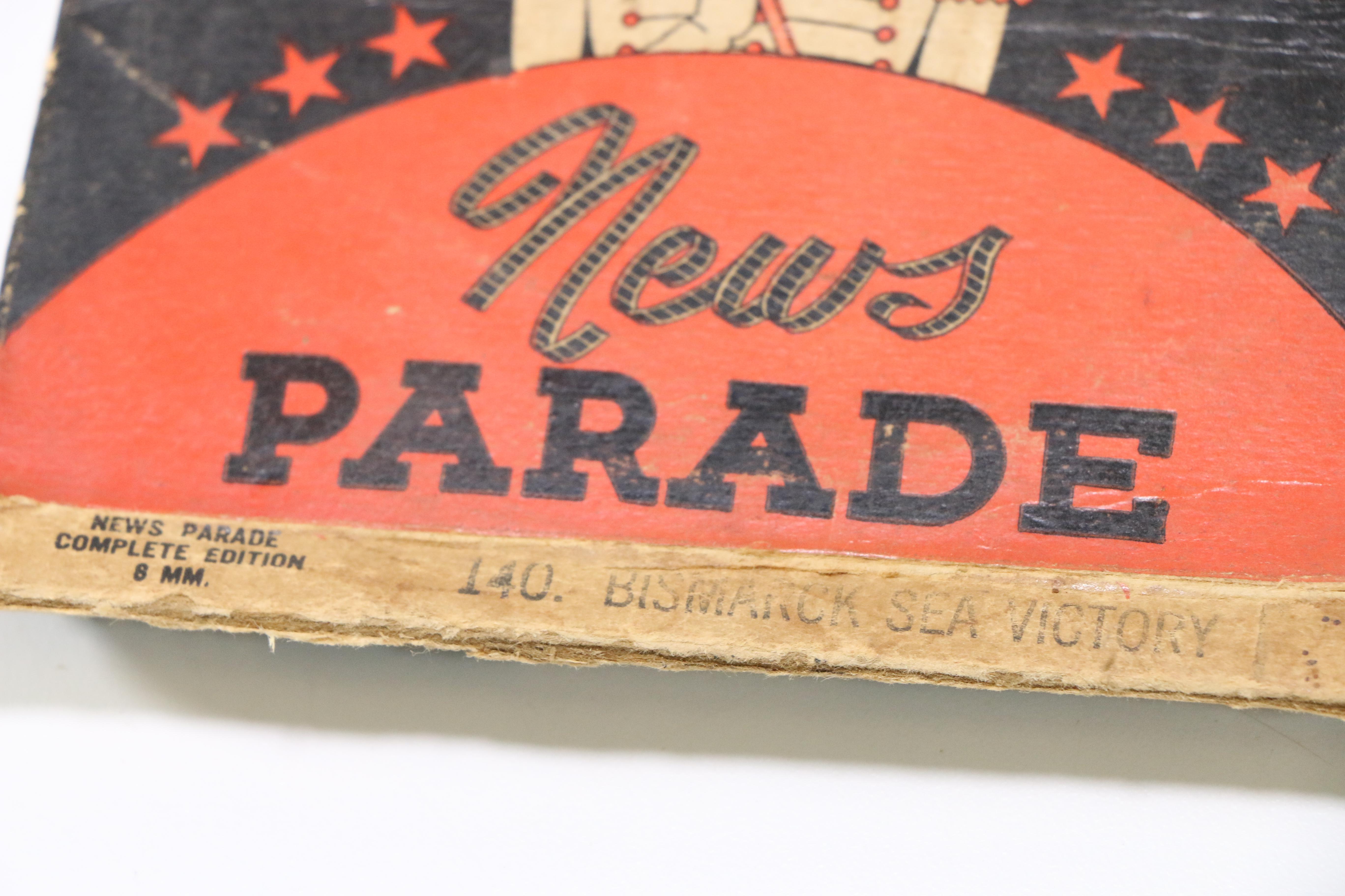 8mm Home Movies Including the Marx Brothers, "News Parade" and "Earth vs. the Flying Saucers"