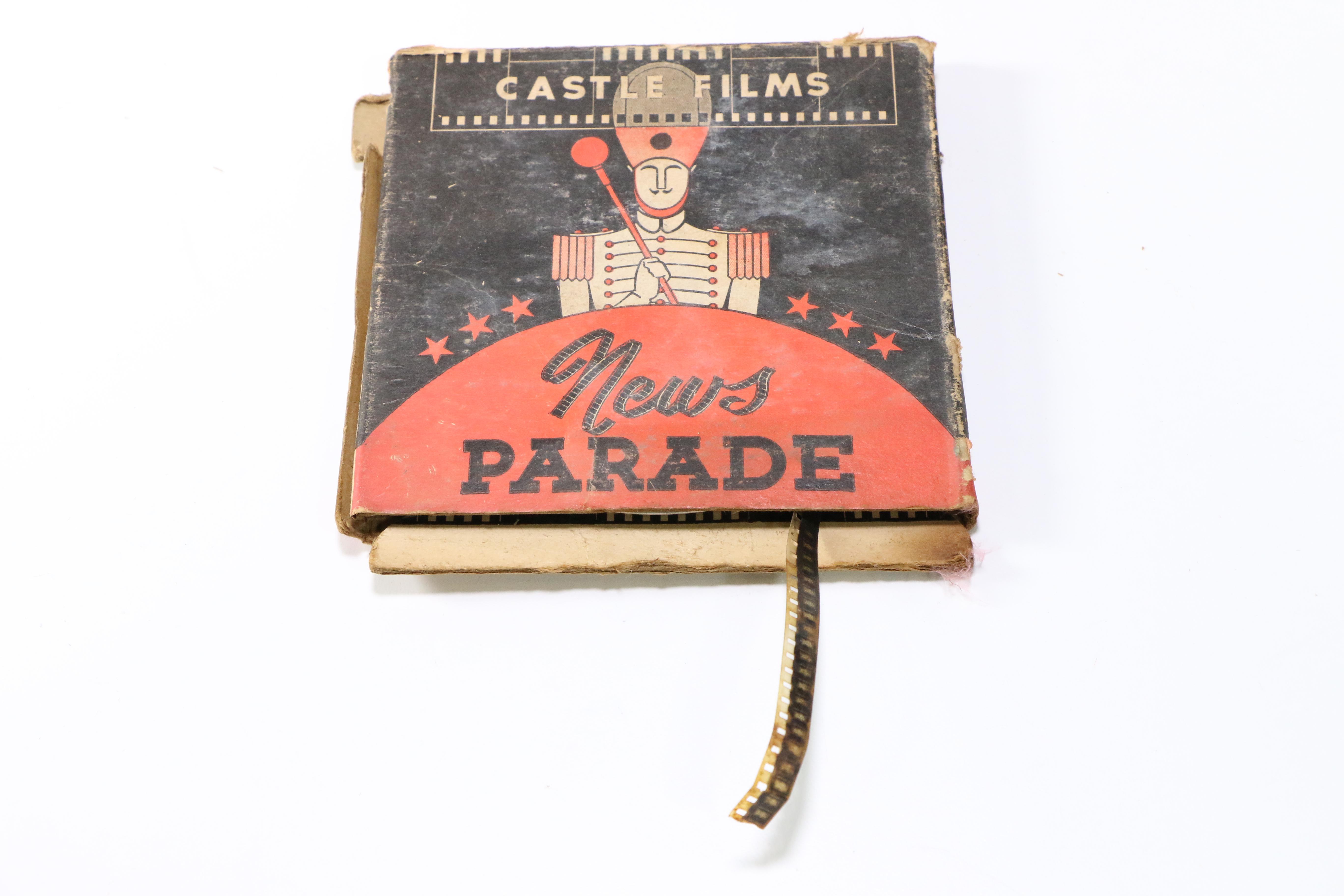 8mm Home Movies Including the Marx Brothers, "News Parade" and "Earth vs. the Flying Saucers"