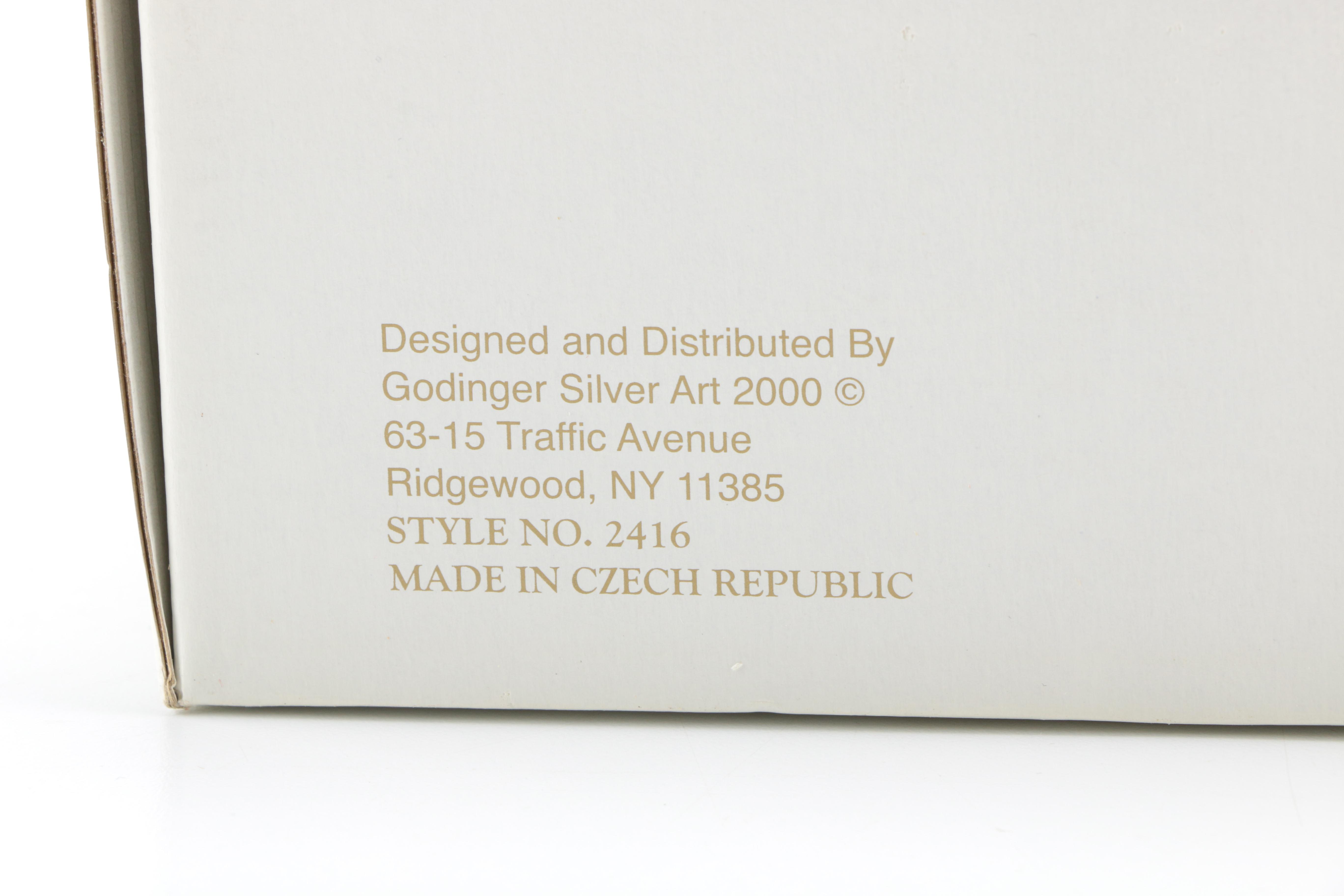 Tropical Themed Crystal Glasses