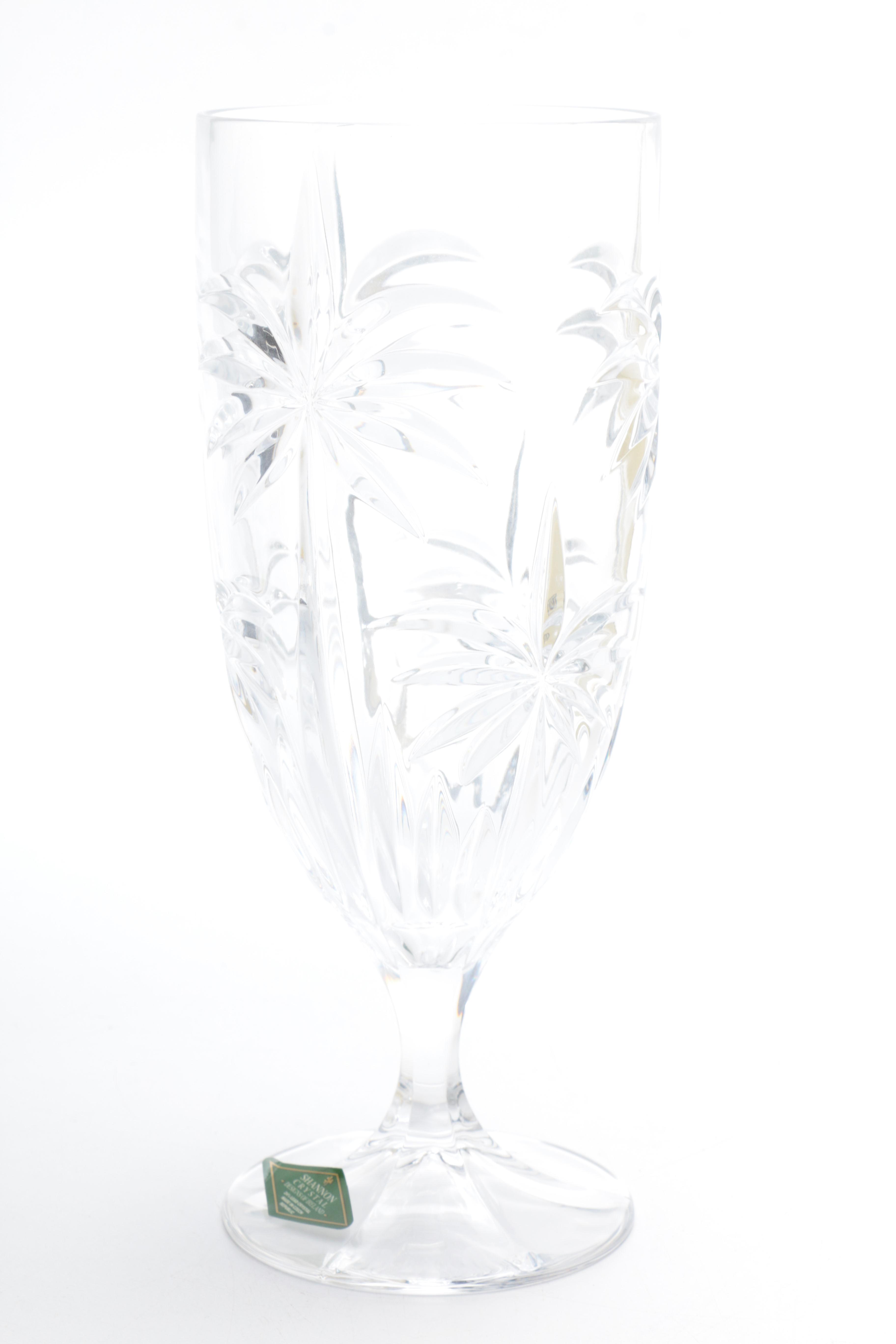 Tropical Themed Crystal Glasses