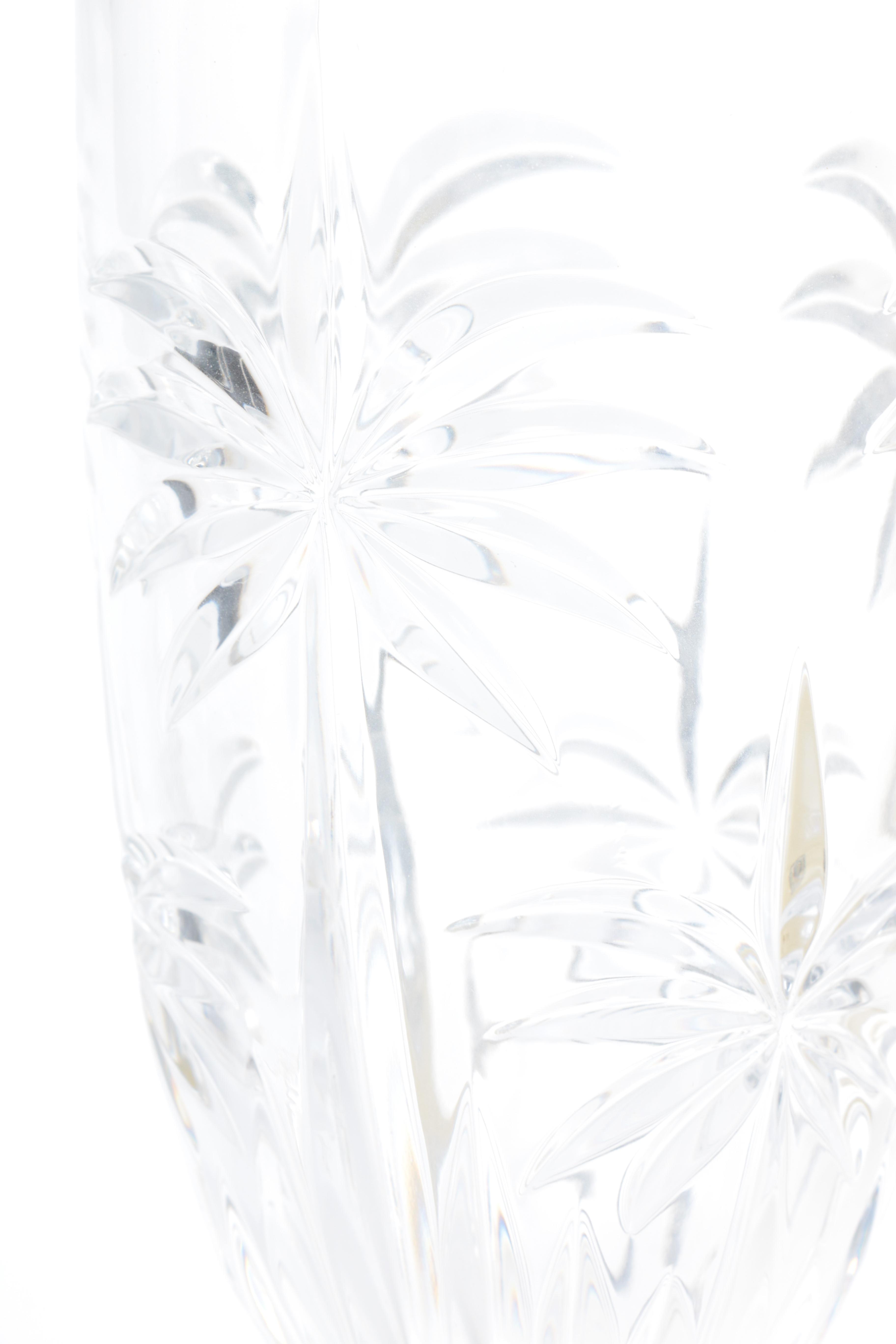 Tropical Themed Crystal Glasses