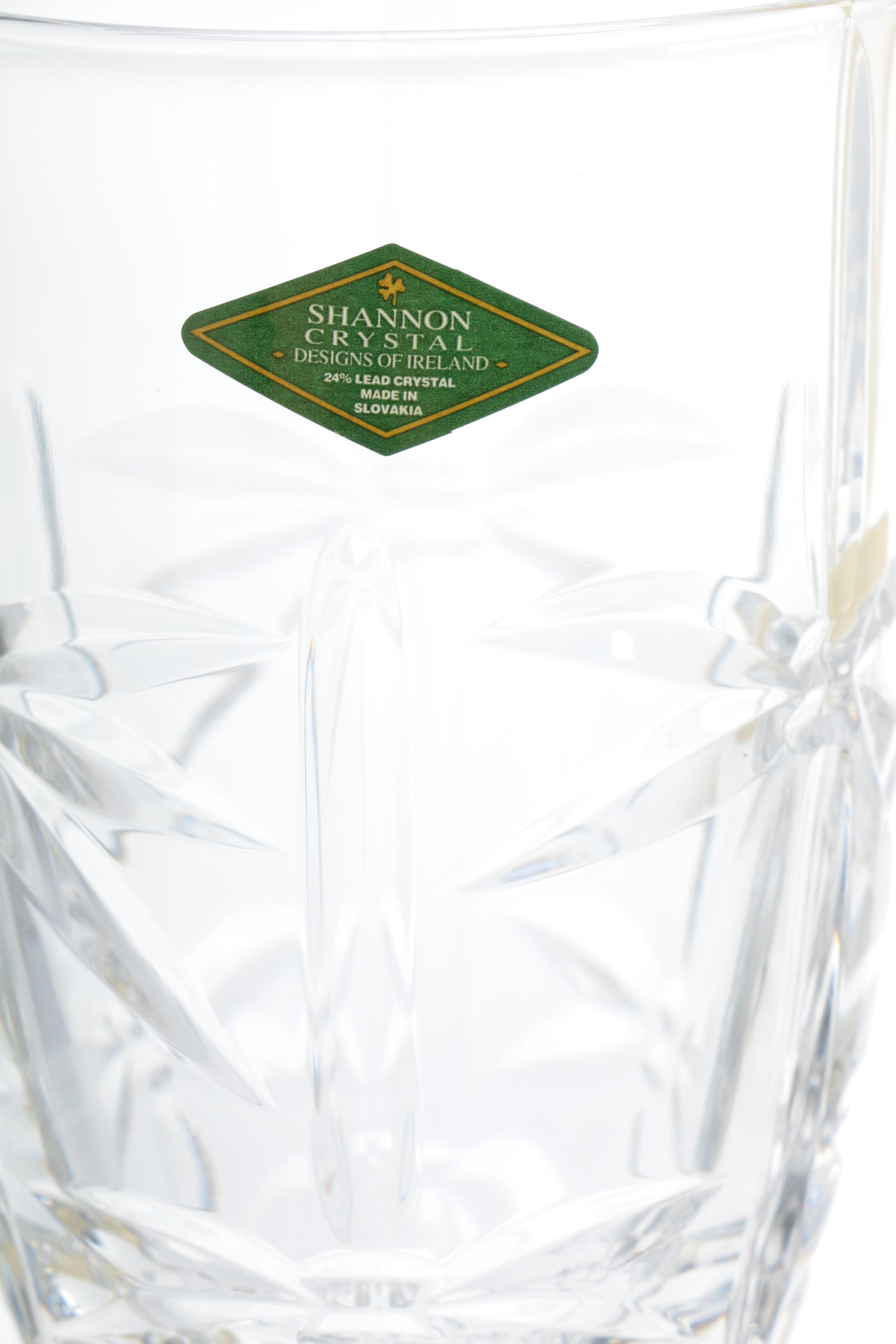 Tropical Themed Crystal Glasses