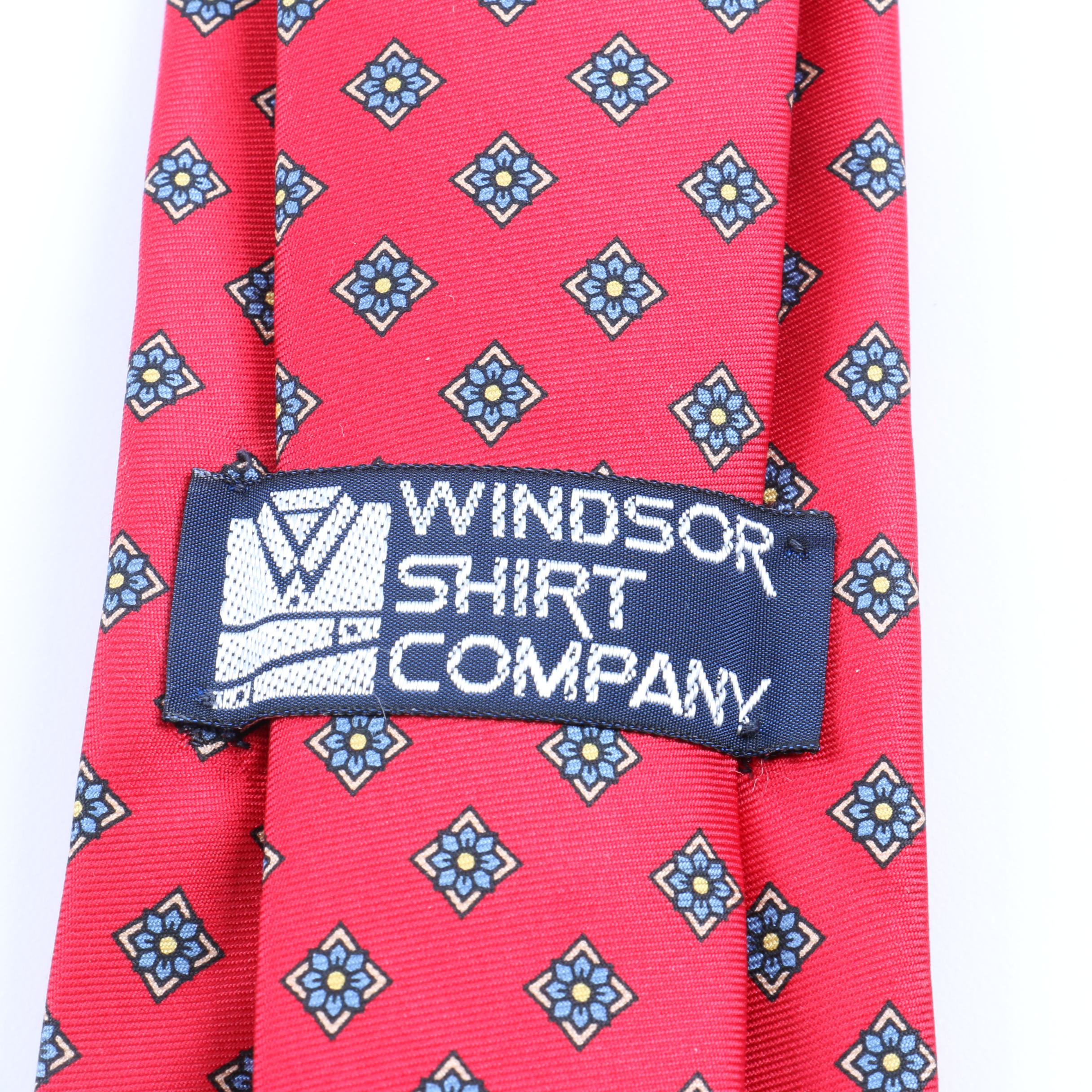 Assorted Ties Including Christian Dior, Brooks Brothers, Yves St. Laurent