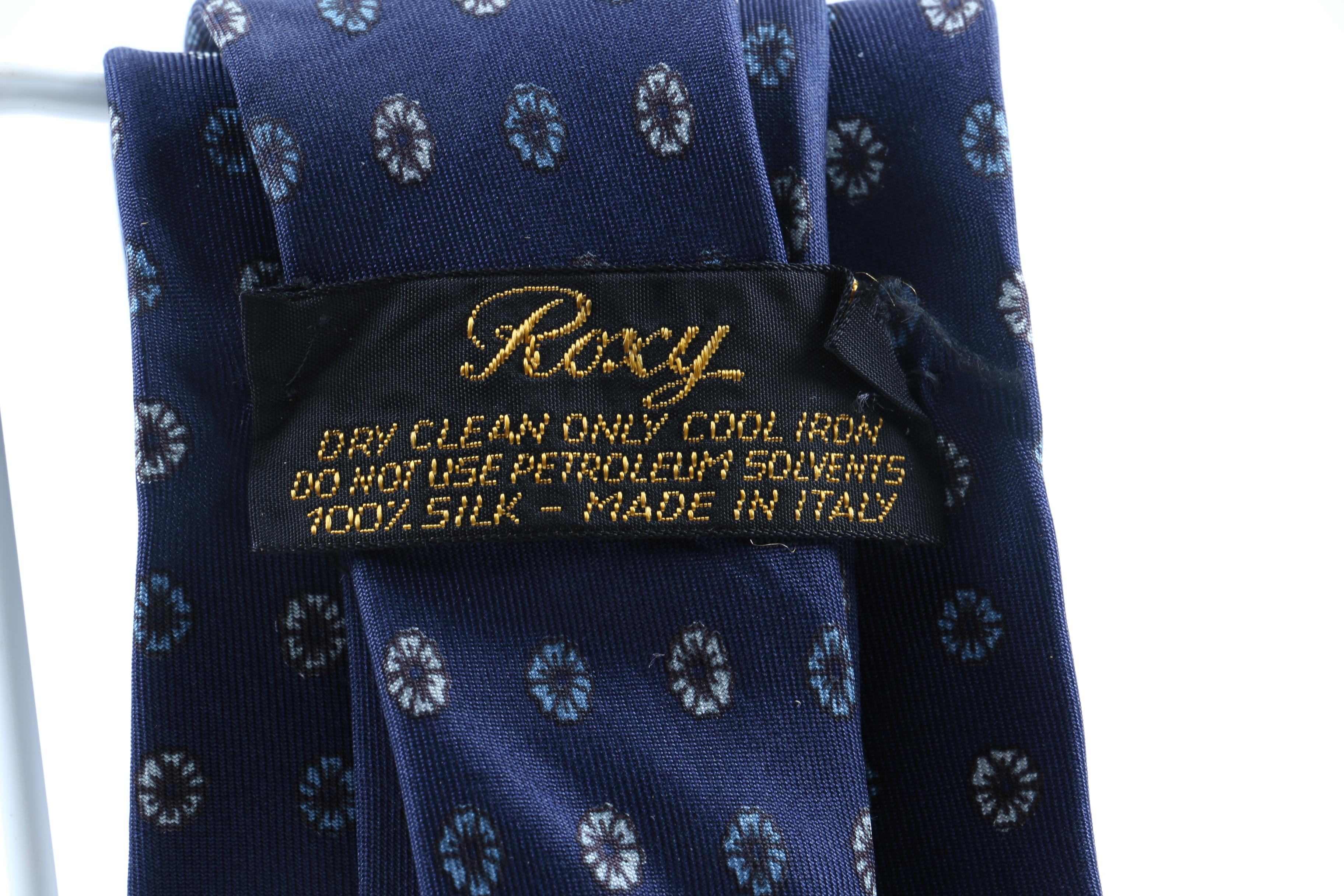 Assorted Ties Including Christian Dior, Brooks Brothers, Yves St. Laurent