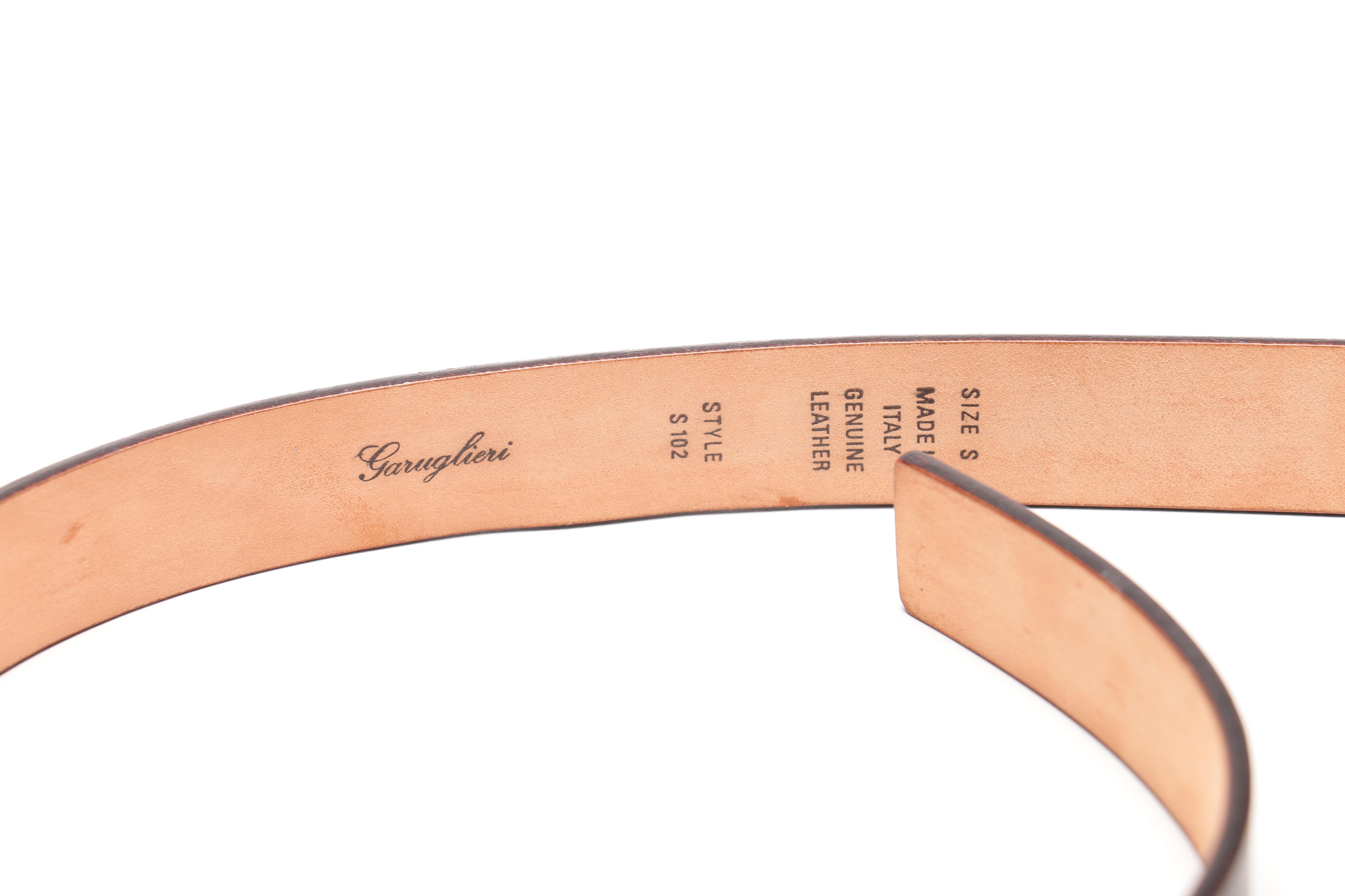 Designer Leather Belts Including Trussardi and Coach