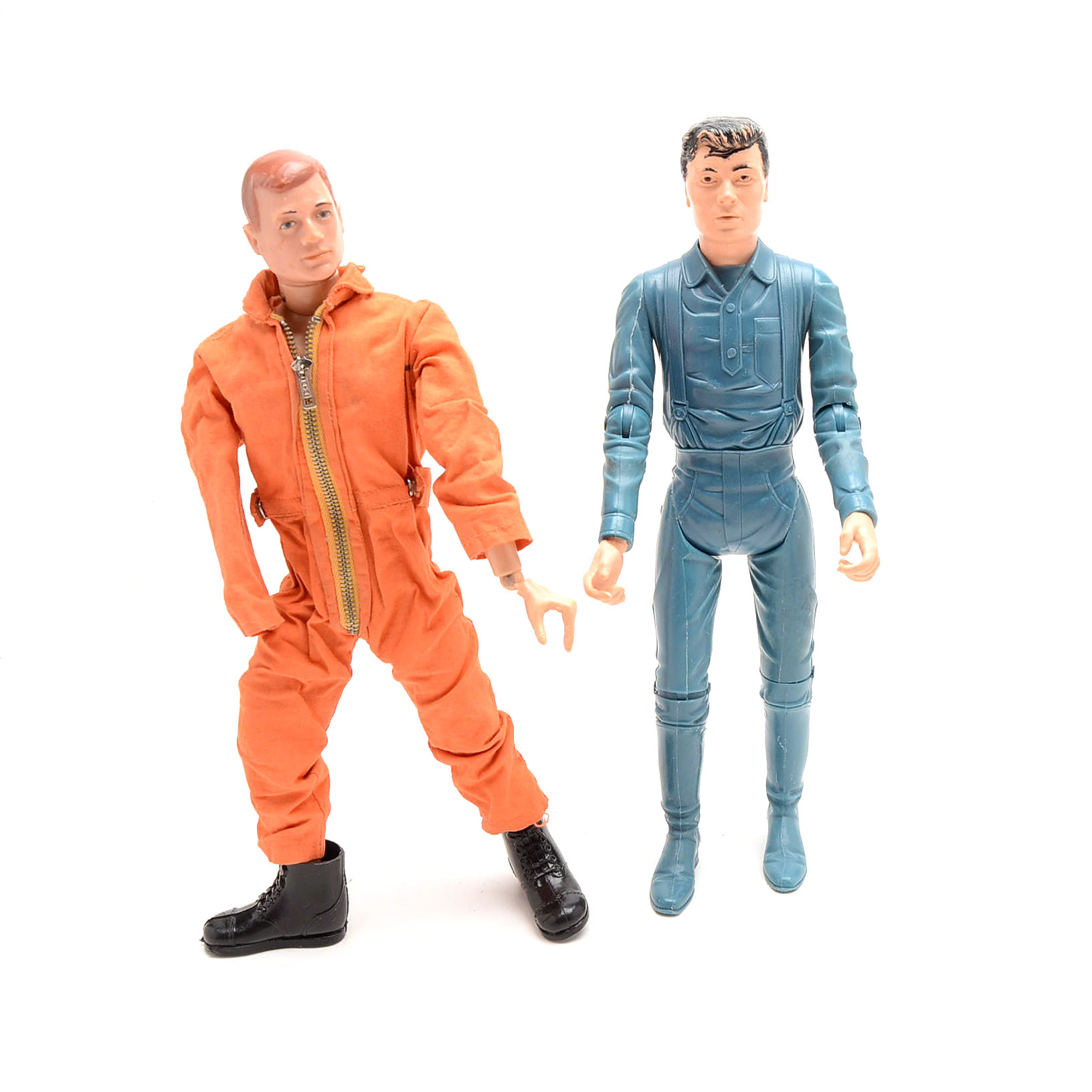 Vintage G.I. Joe and Johnny West Figures with Accessories