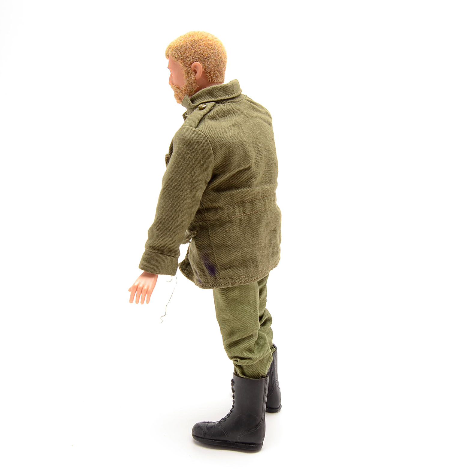 Vintage G.I.Joe with Desert Patrol Adventure Jeep and Accessories