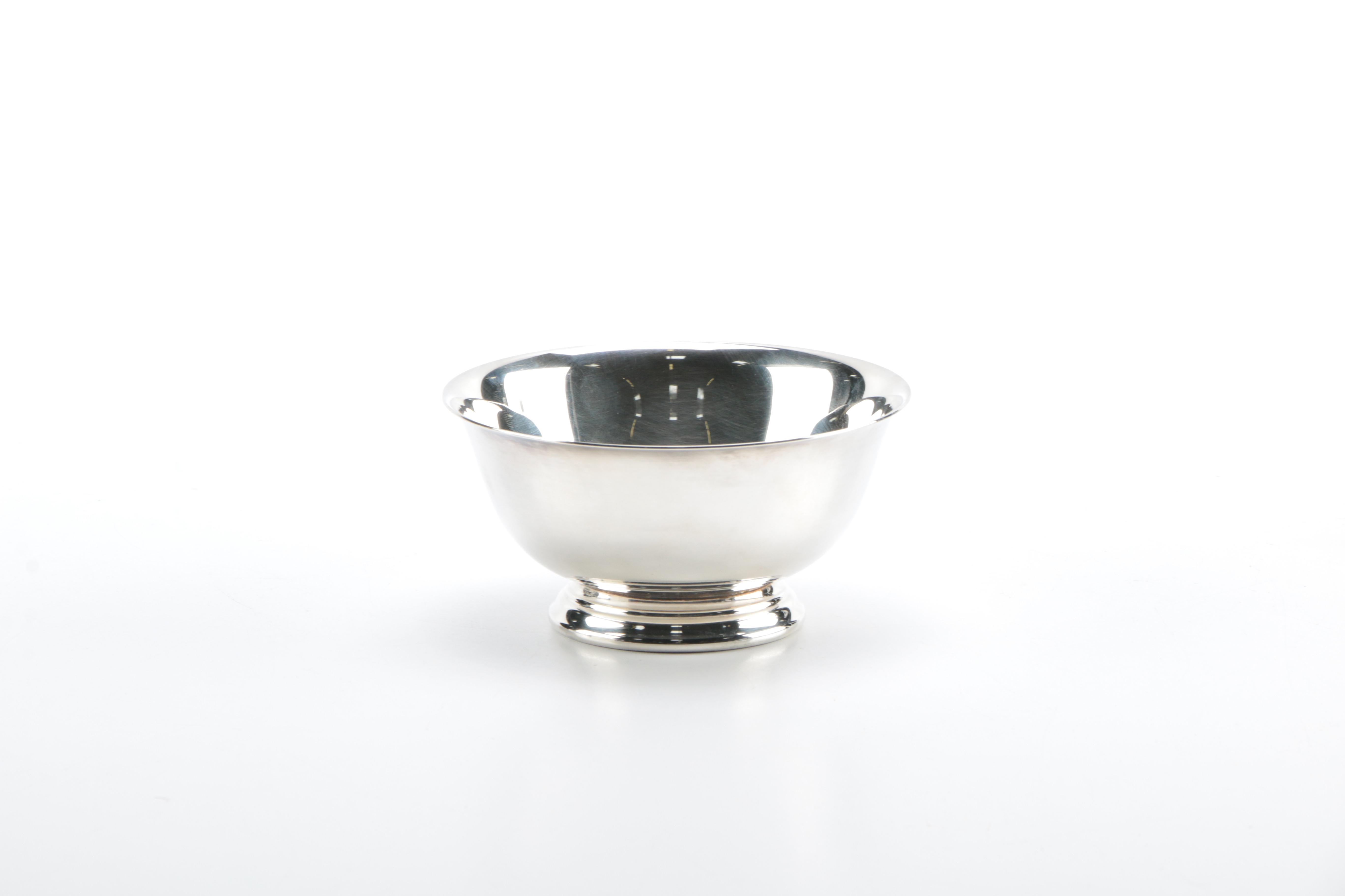 Reed & Barton Silver Plate Reproduction Paul Revere Bowl