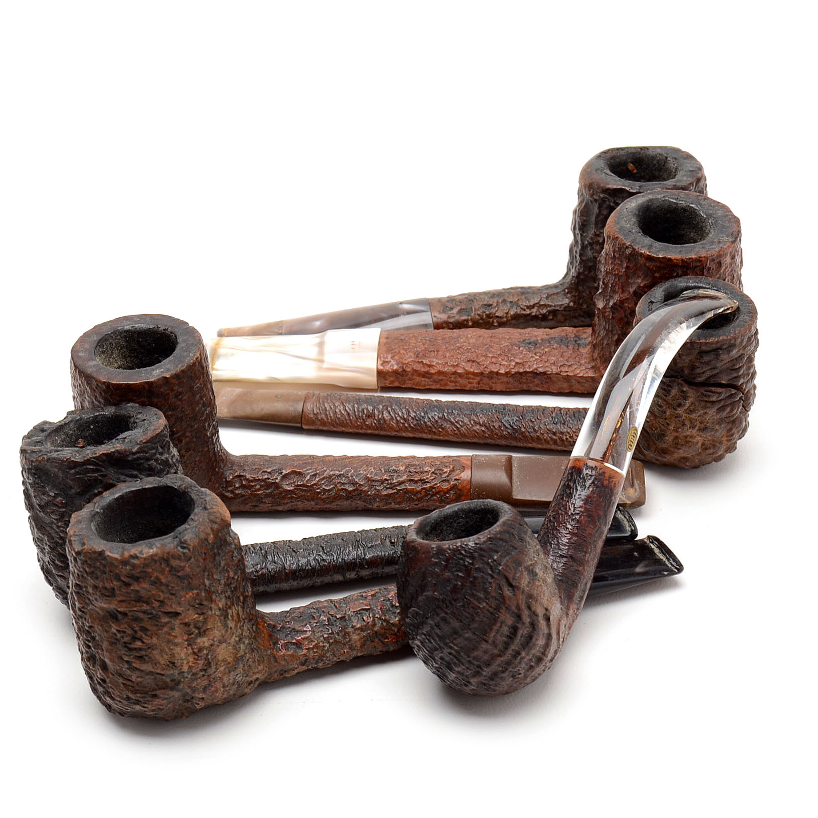 Collection of Vintage Pipes and Tobacciana