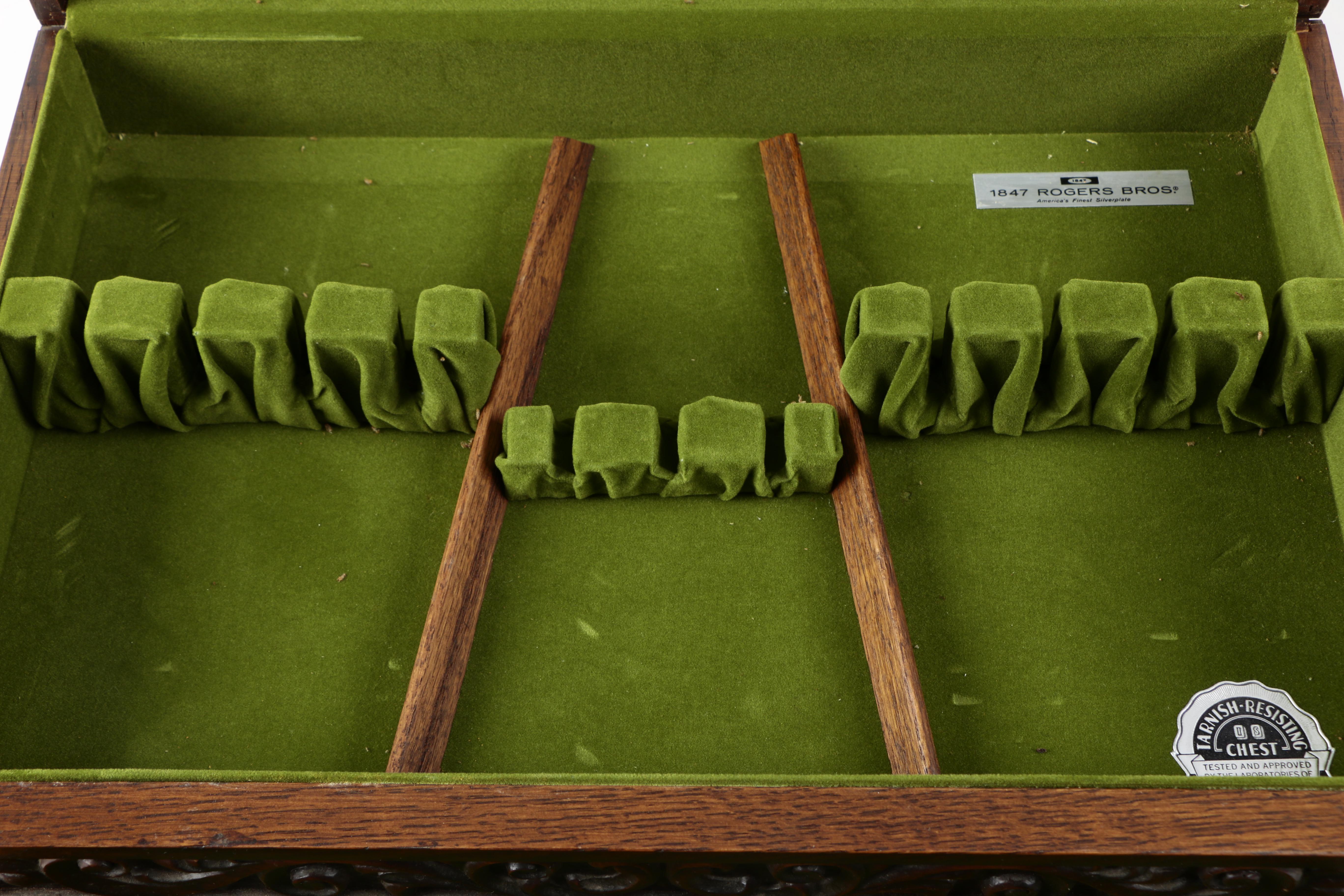 Gorham Hacienda Stainless Steel Flatware with Chest