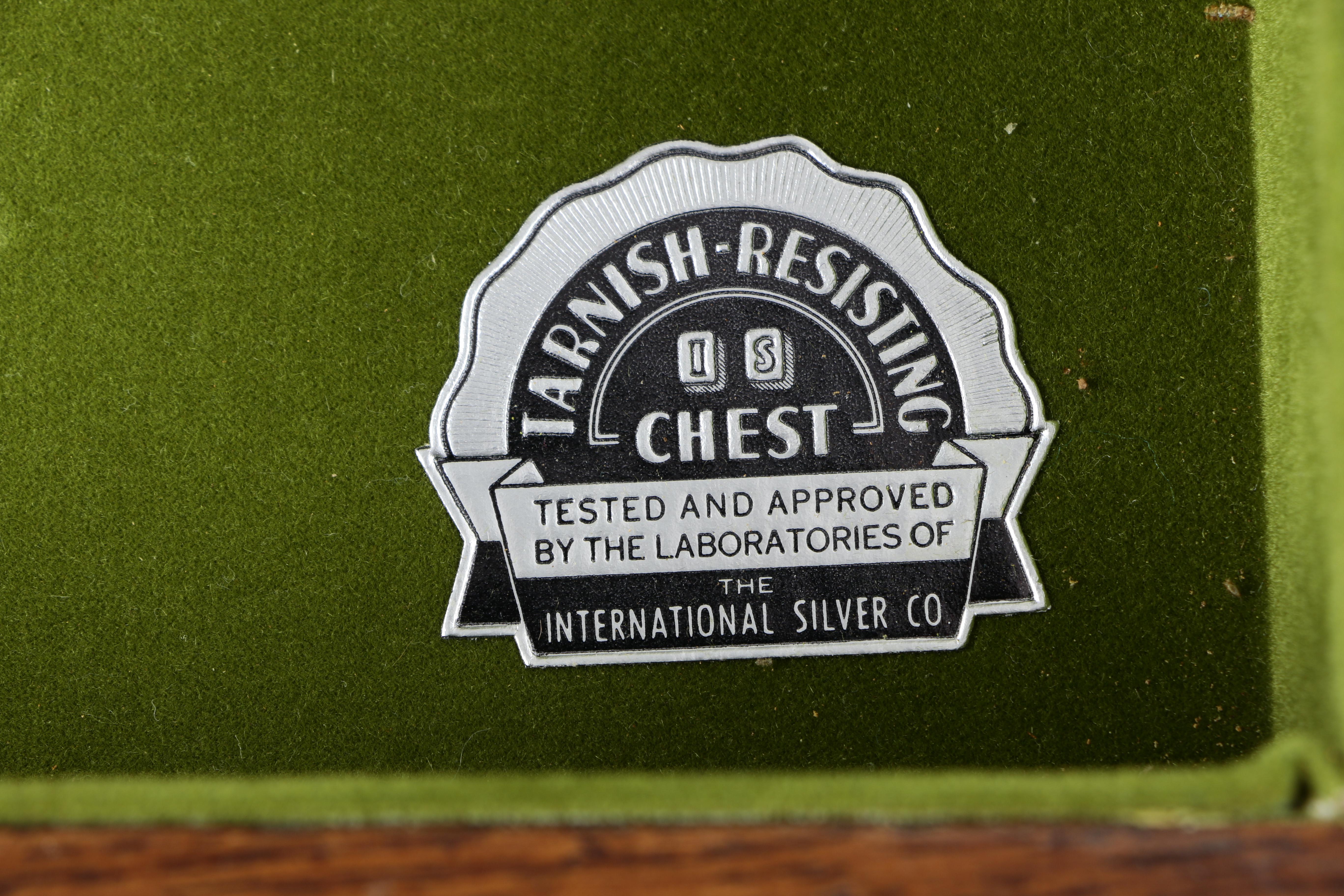 Gorham Hacienda Stainless Steel Flatware with Chest