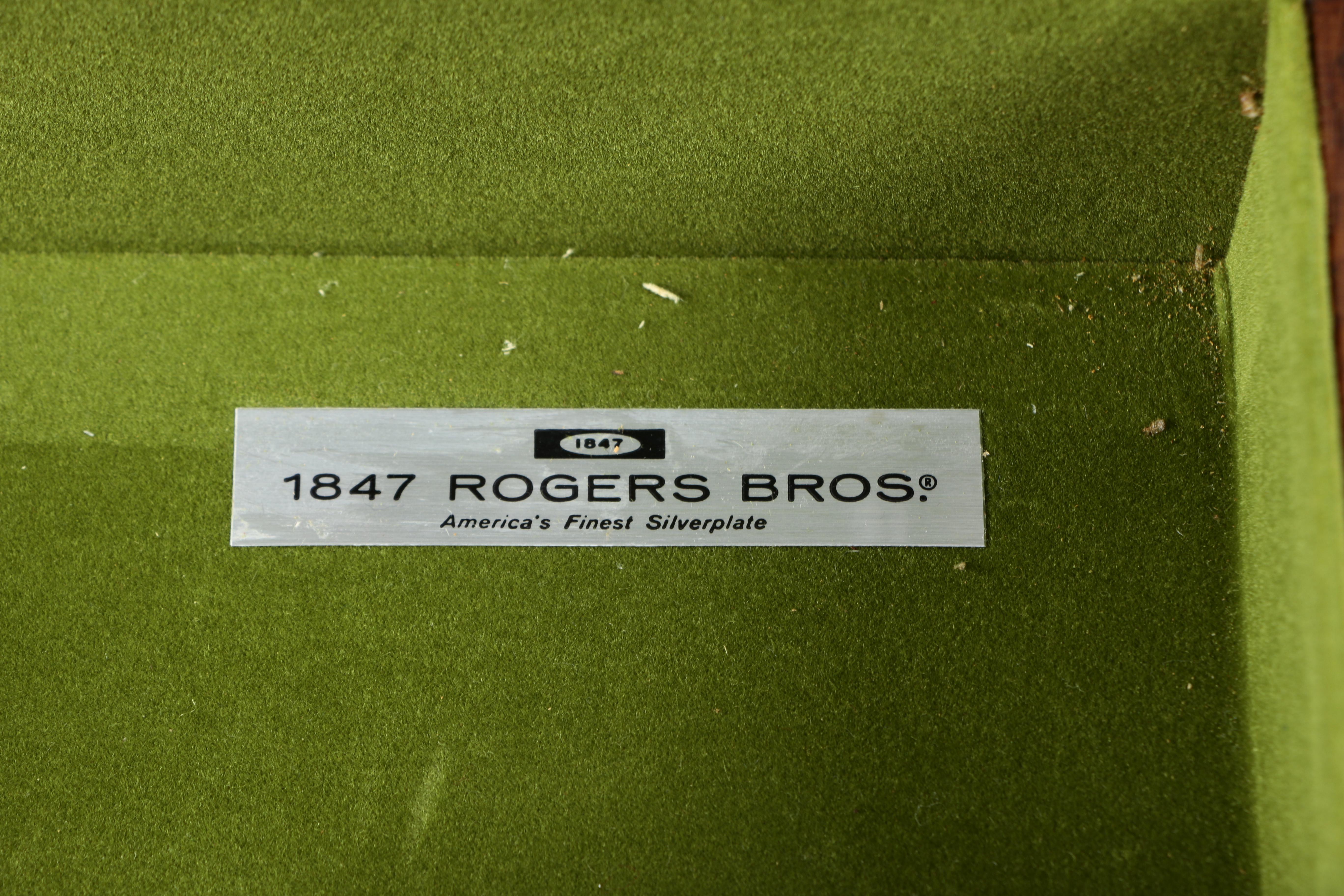 Gorham Hacienda Stainless Steel Flatware with Chest