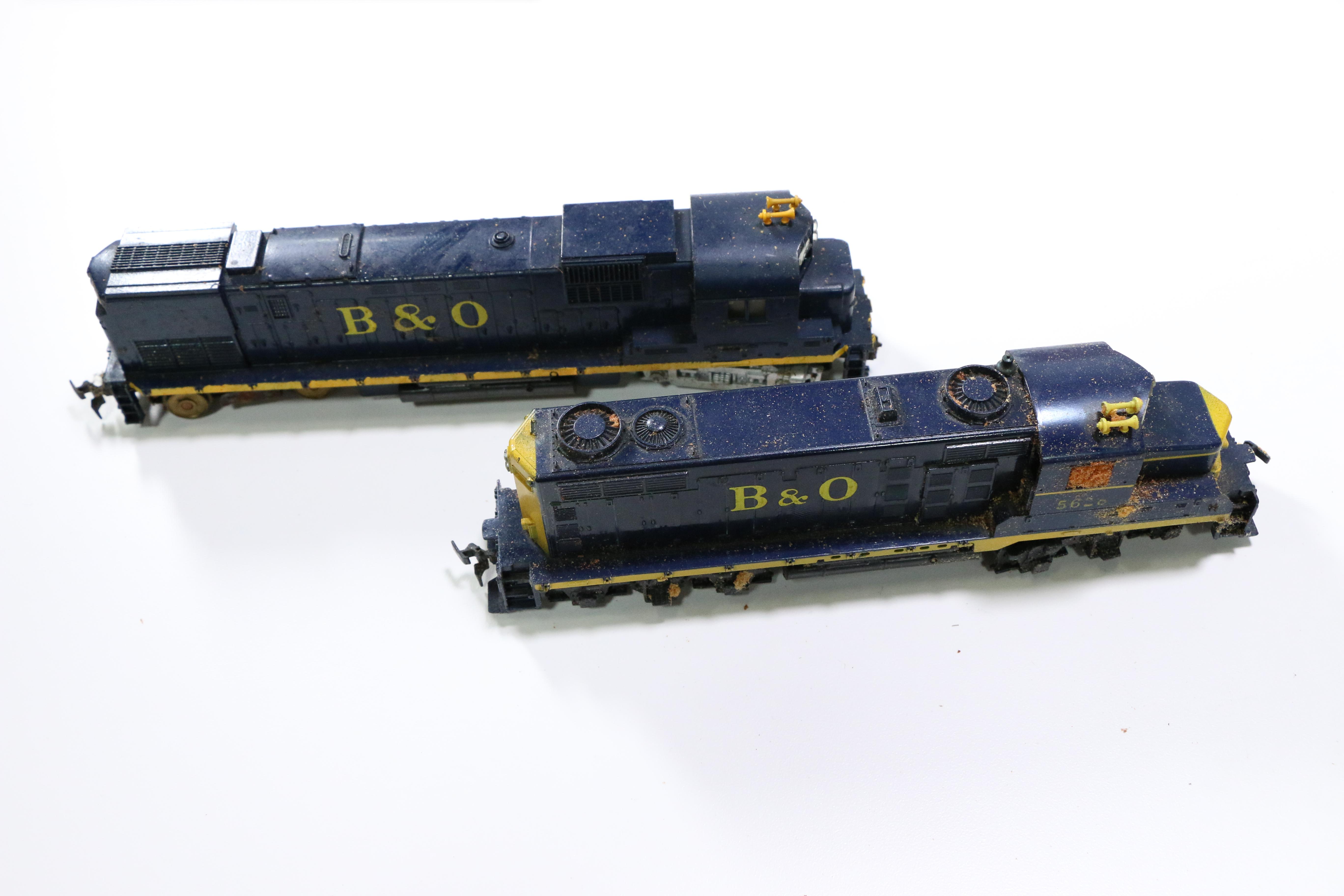 Model Trains and Accessories Including Athearn and AHM