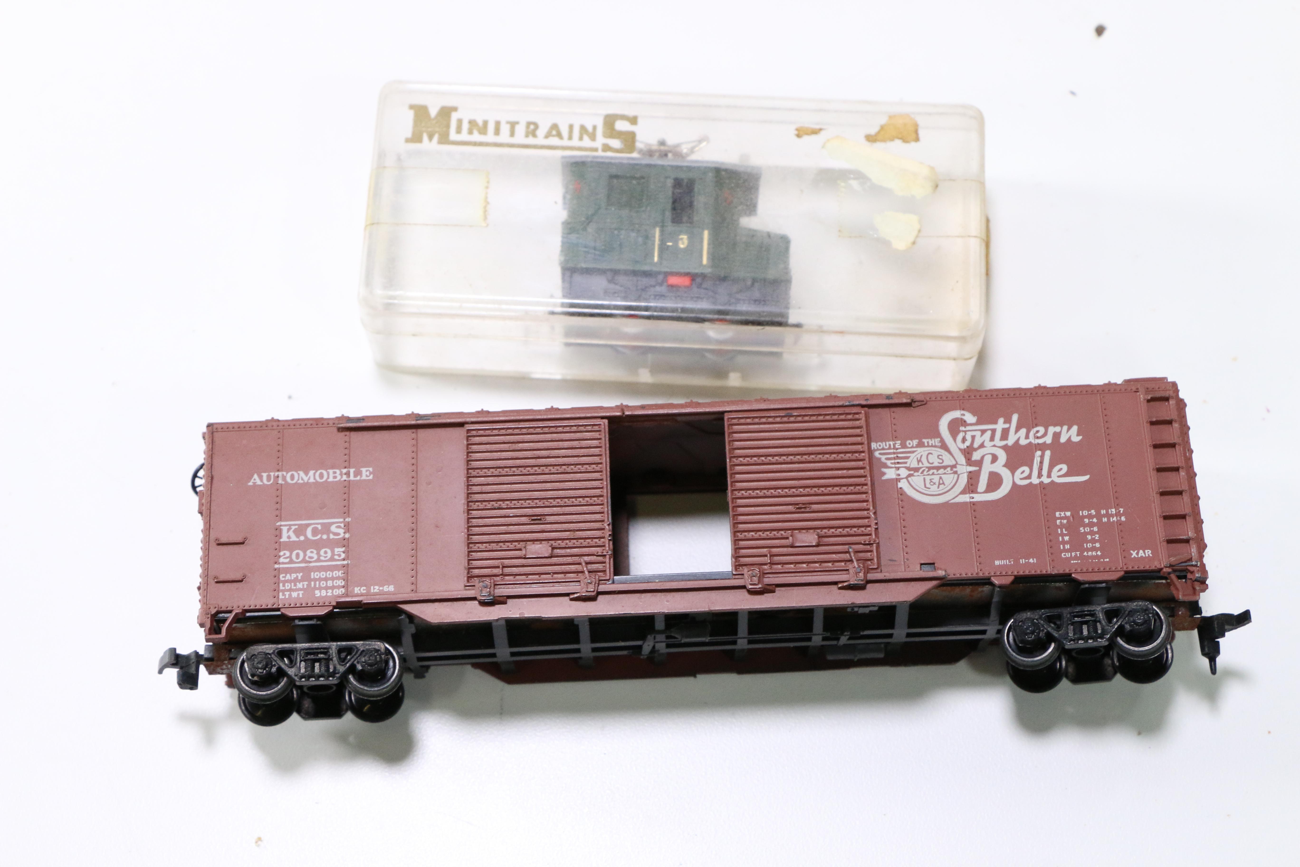 Model Trains and Accessories Including Athearn and AHM