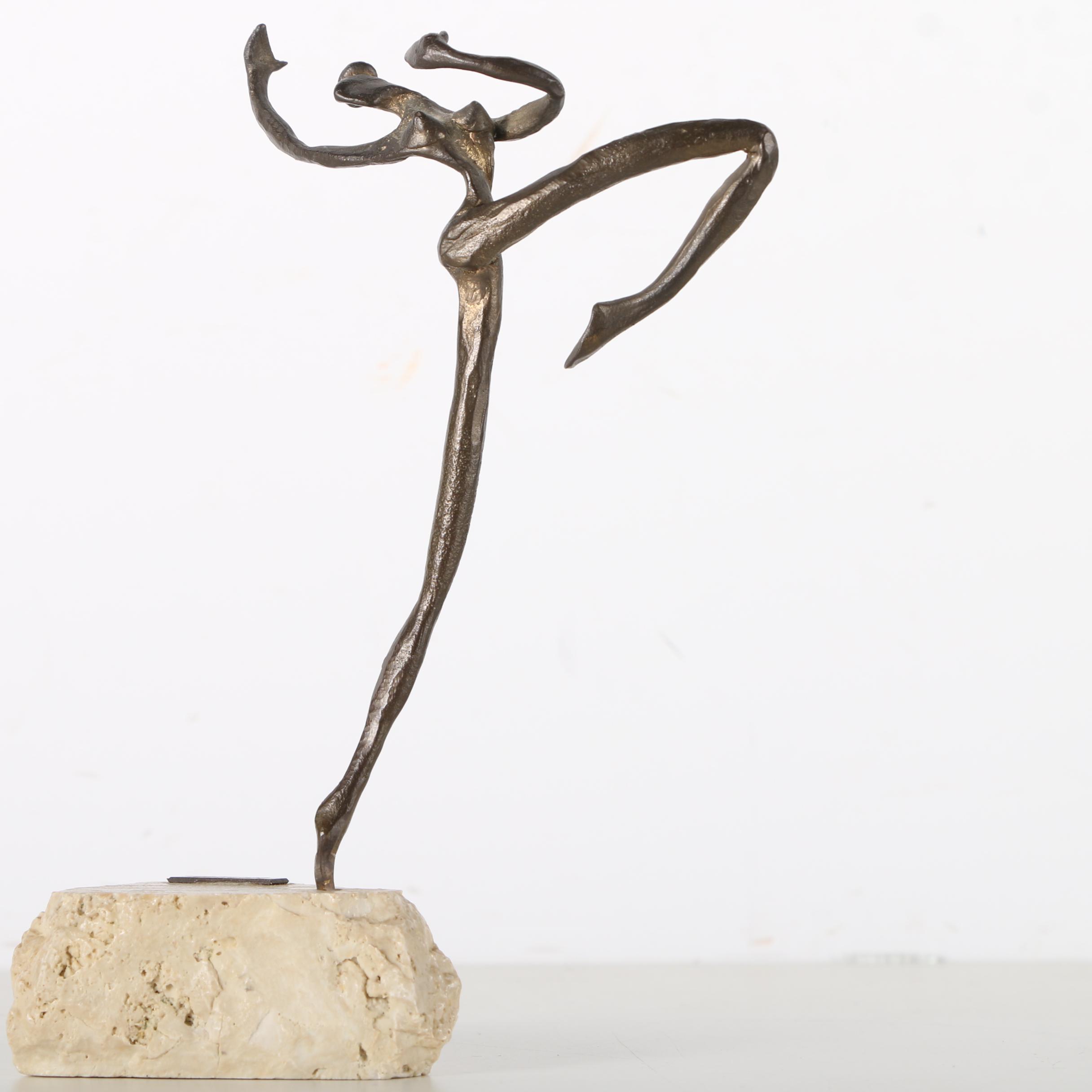 Emanuele Scarnicci Bronze Dancer Sculpture
