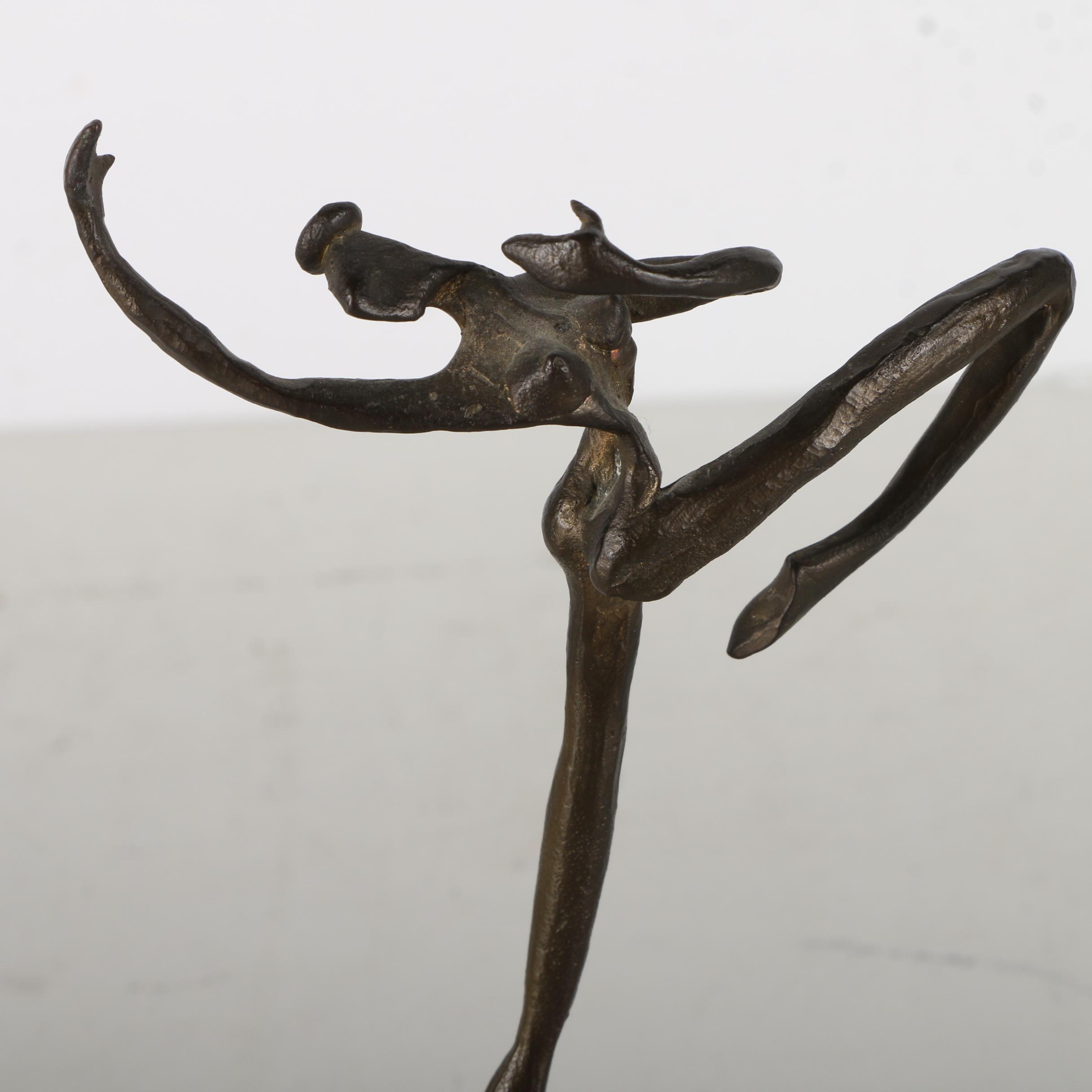 Emanuele Scarnicci Bronze Dancer Sculpture