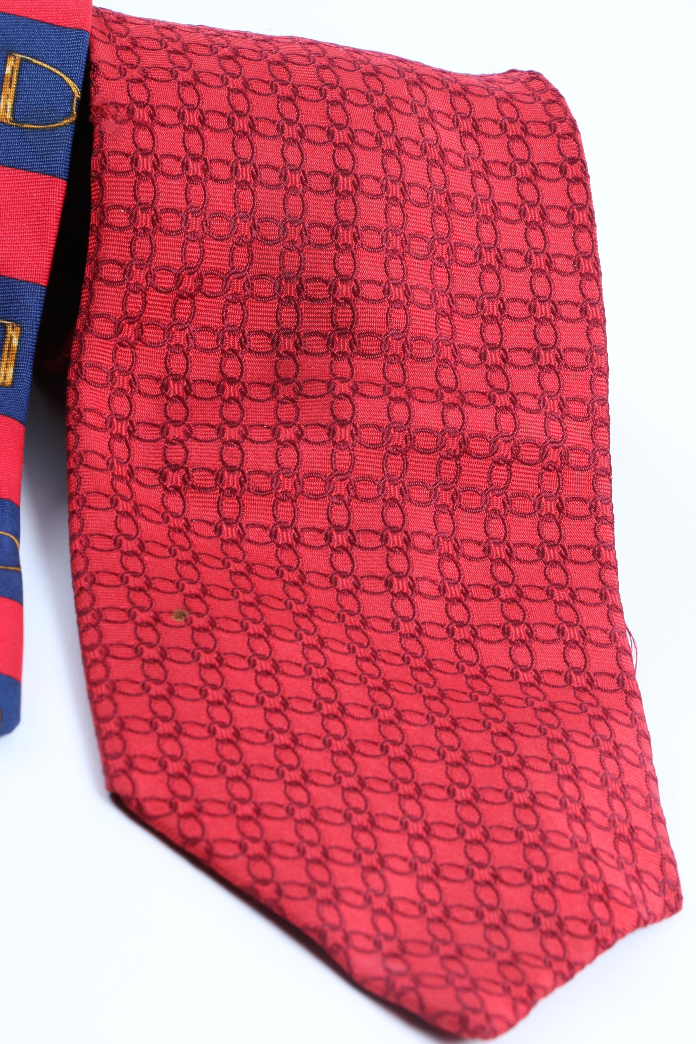 Men's Necktie Assortment Including Brooks Brothers