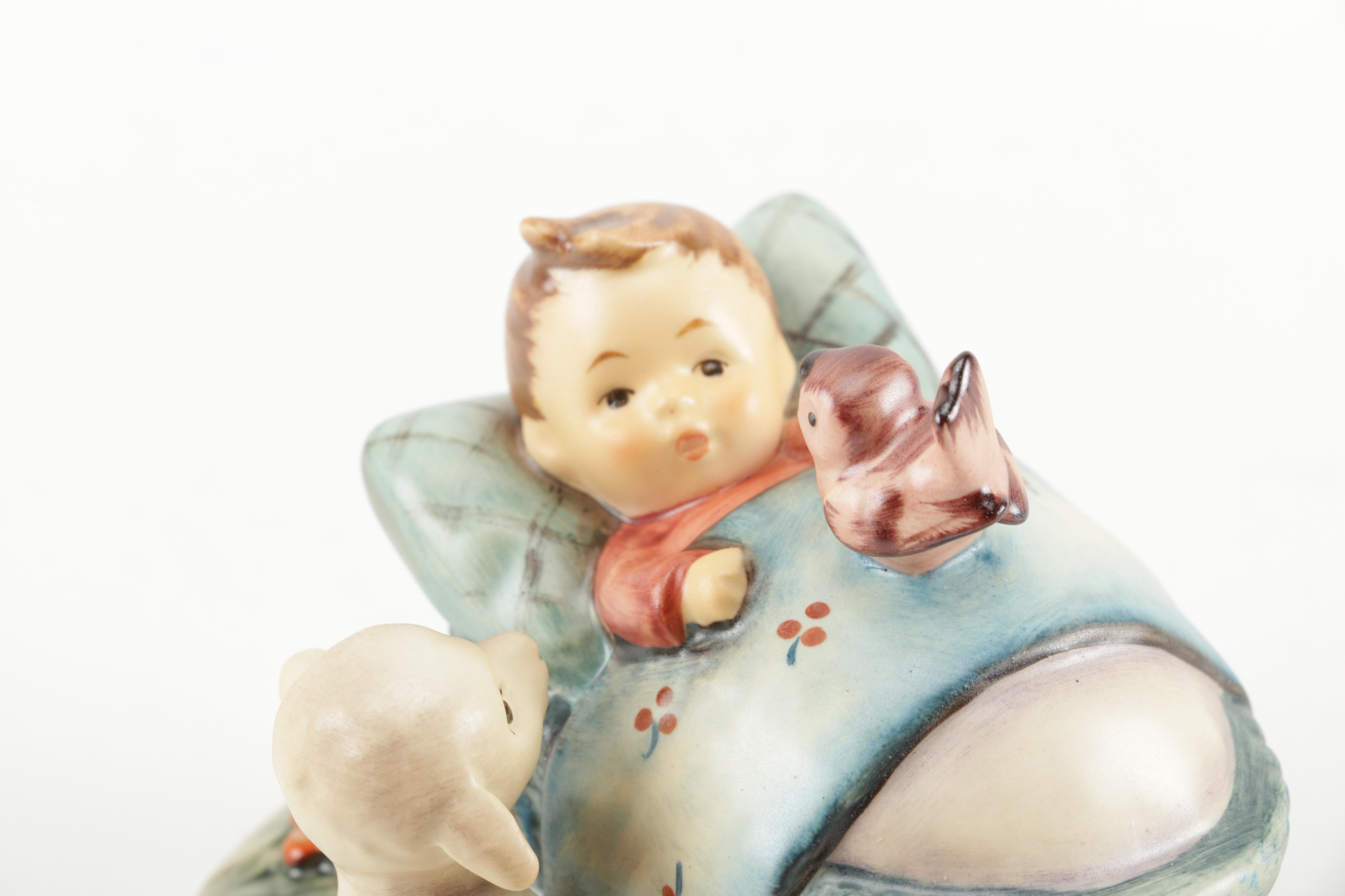 Collection of Gobel Hummel including "Farewell" and "The Guardian" Porcelain Figurines