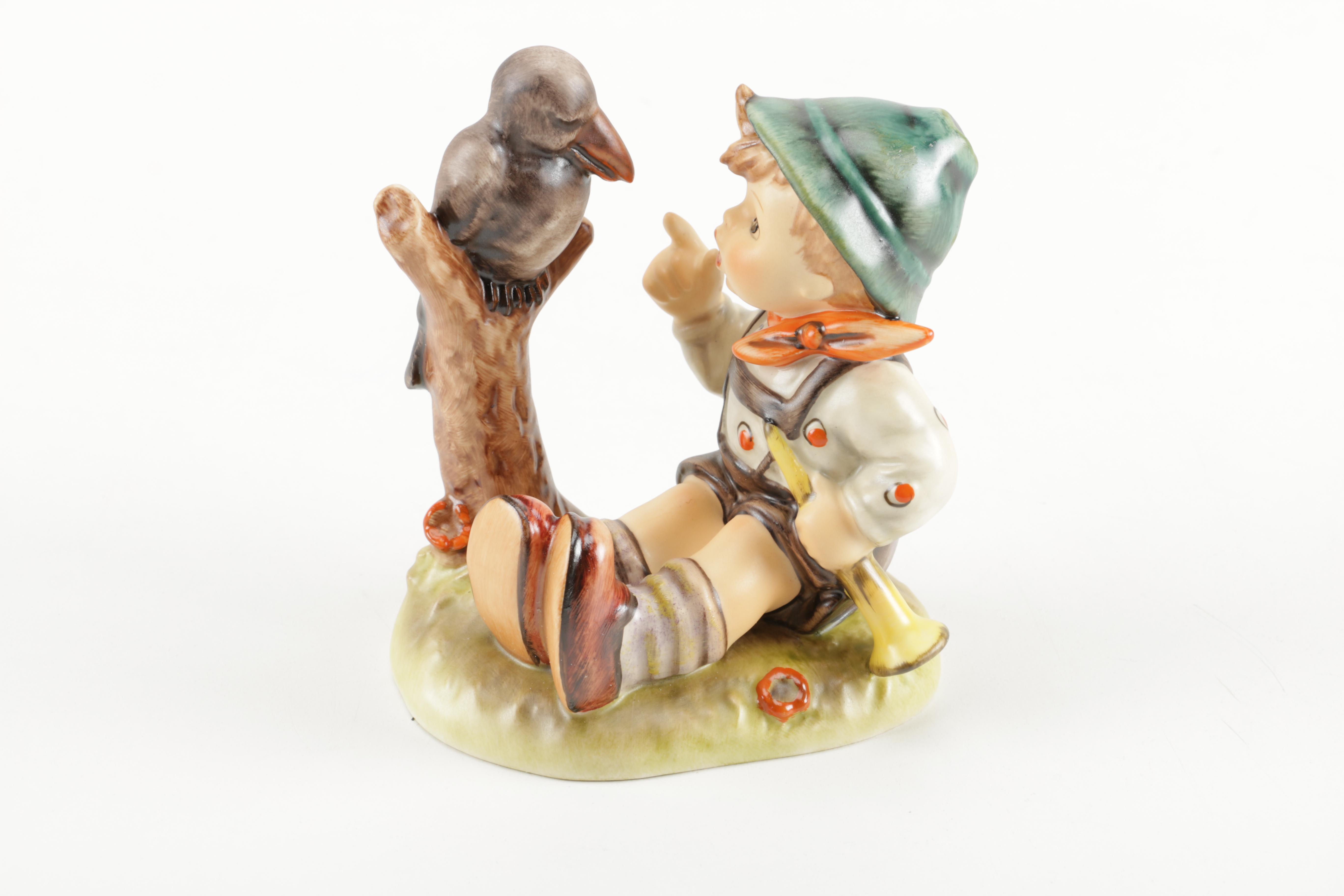 Collection of Gobel Hummel including "Farewell" and "The Guardian" Porcelain Figurines