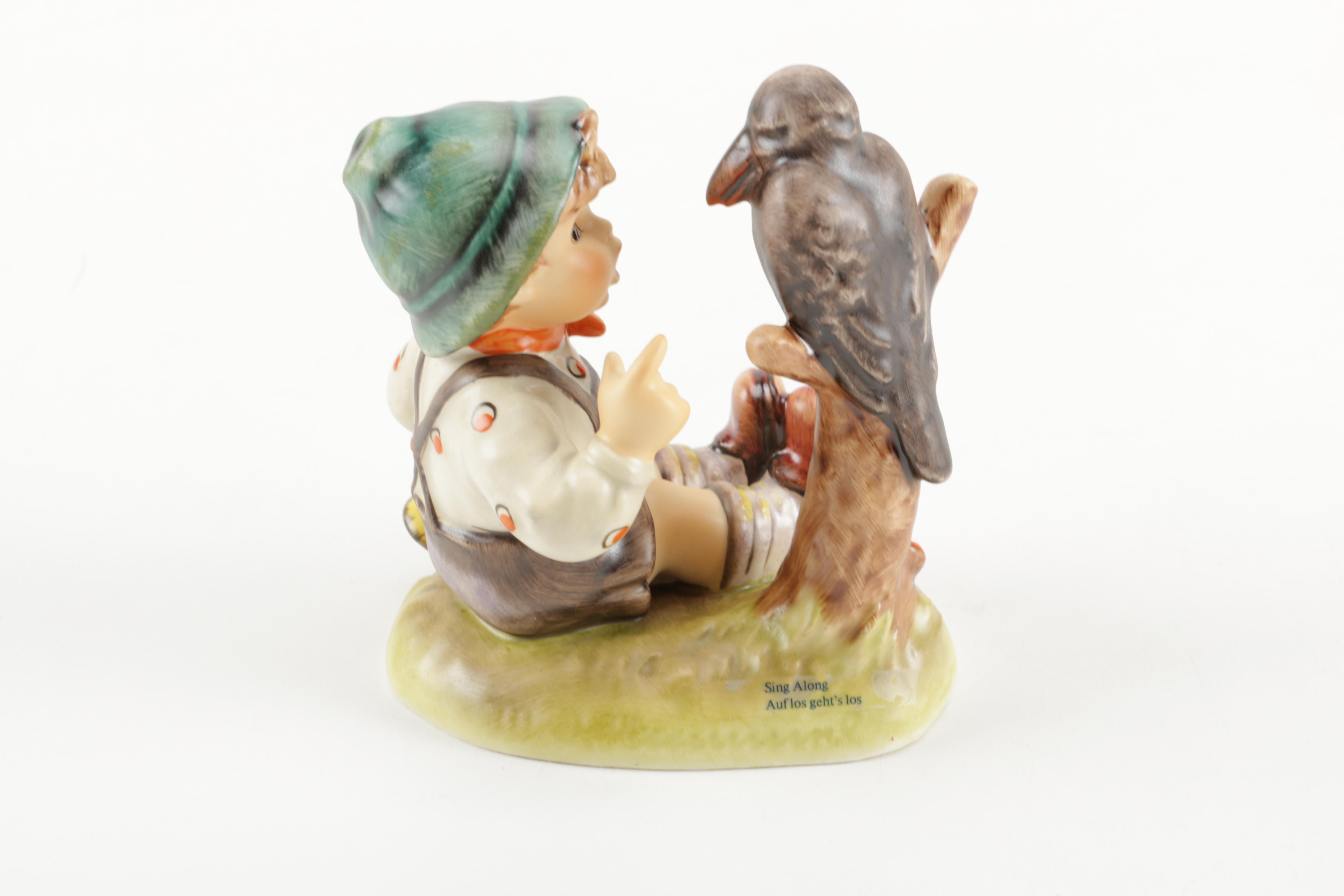 Collection of Gobel Hummel including "Farewell" and "The Guardian" Porcelain Figurines