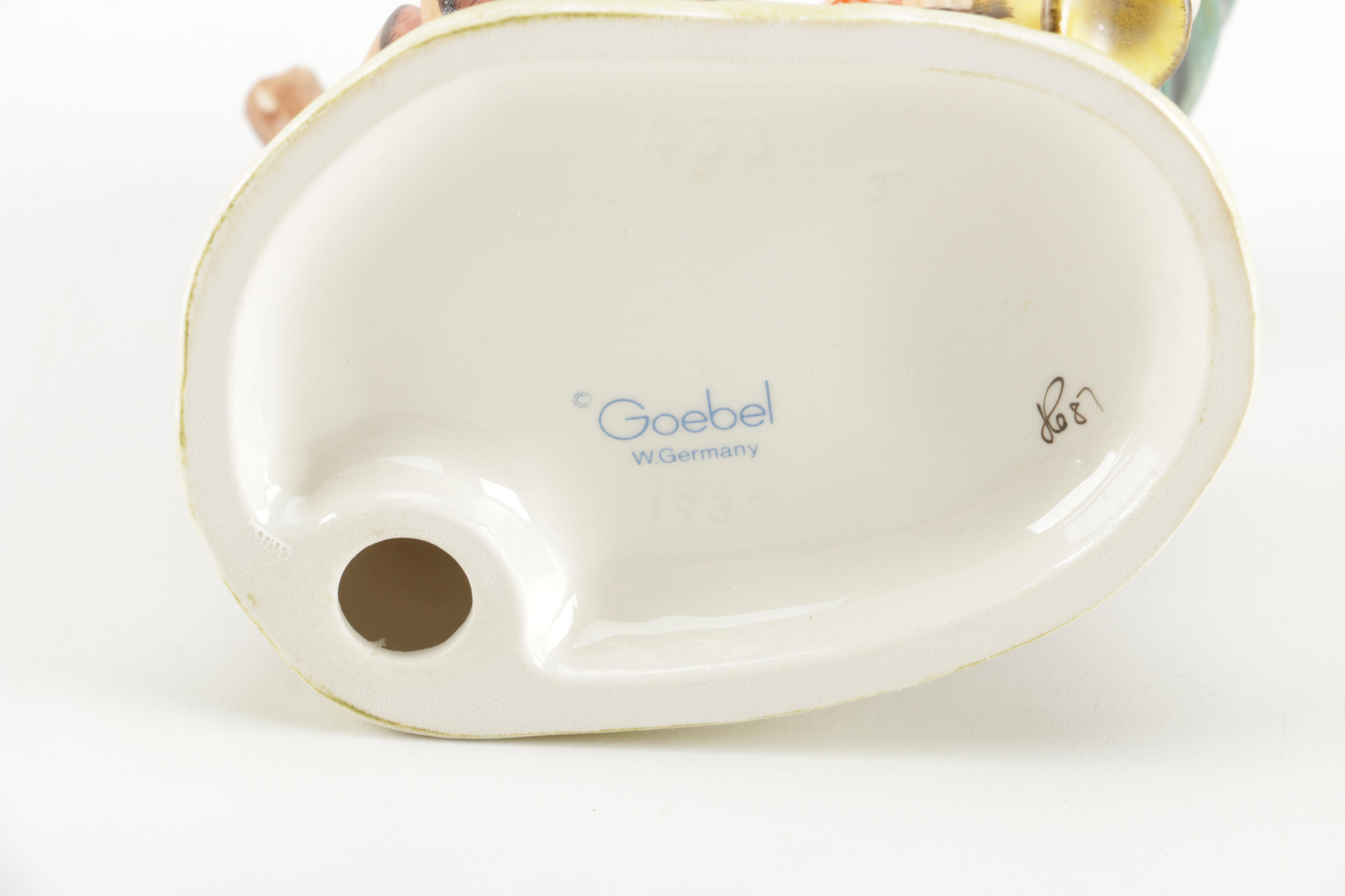 Collection of Gobel Hummel including "Farewell" and "The Guardian" Porcelain Figurines