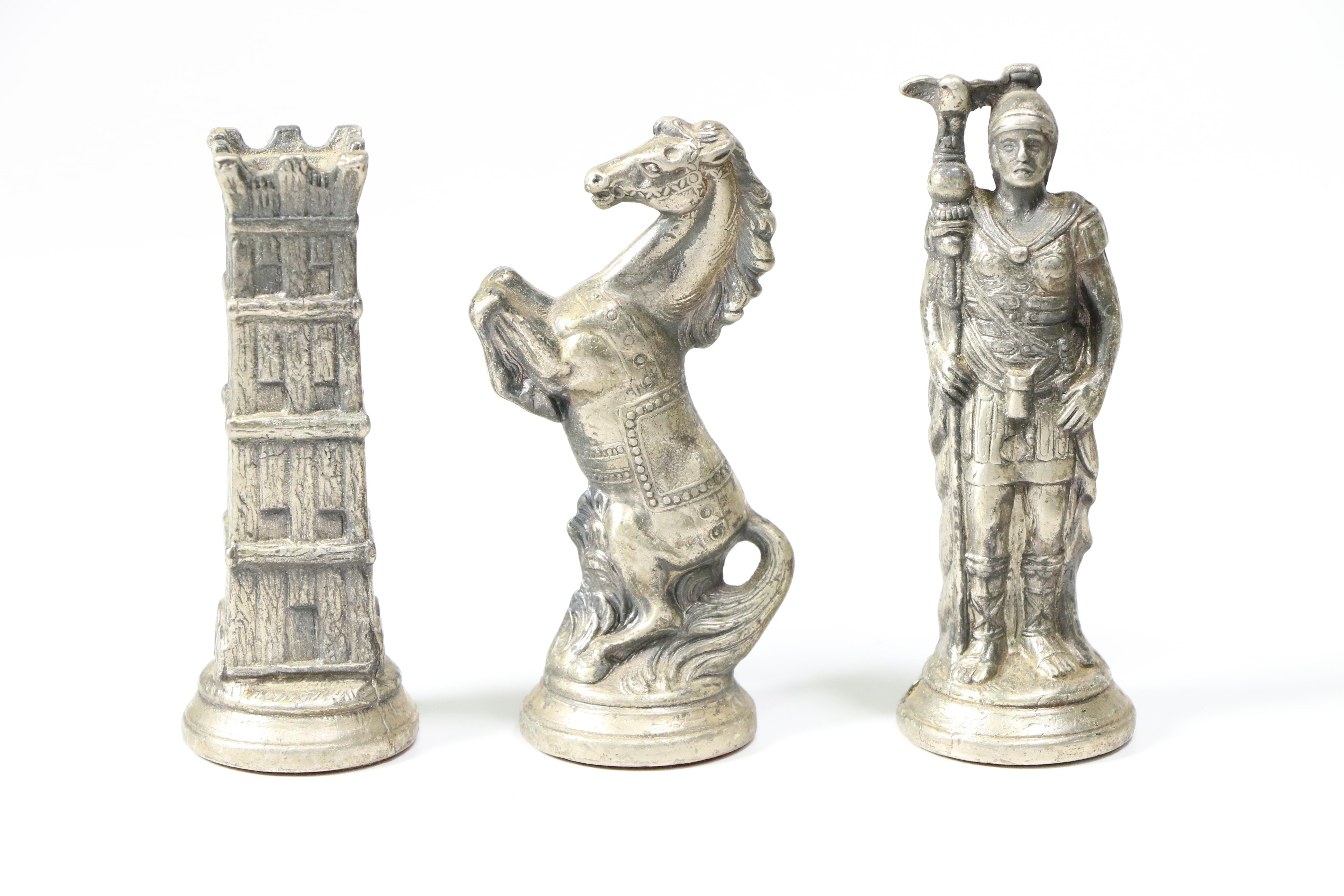 Marble and Agate Chess Set