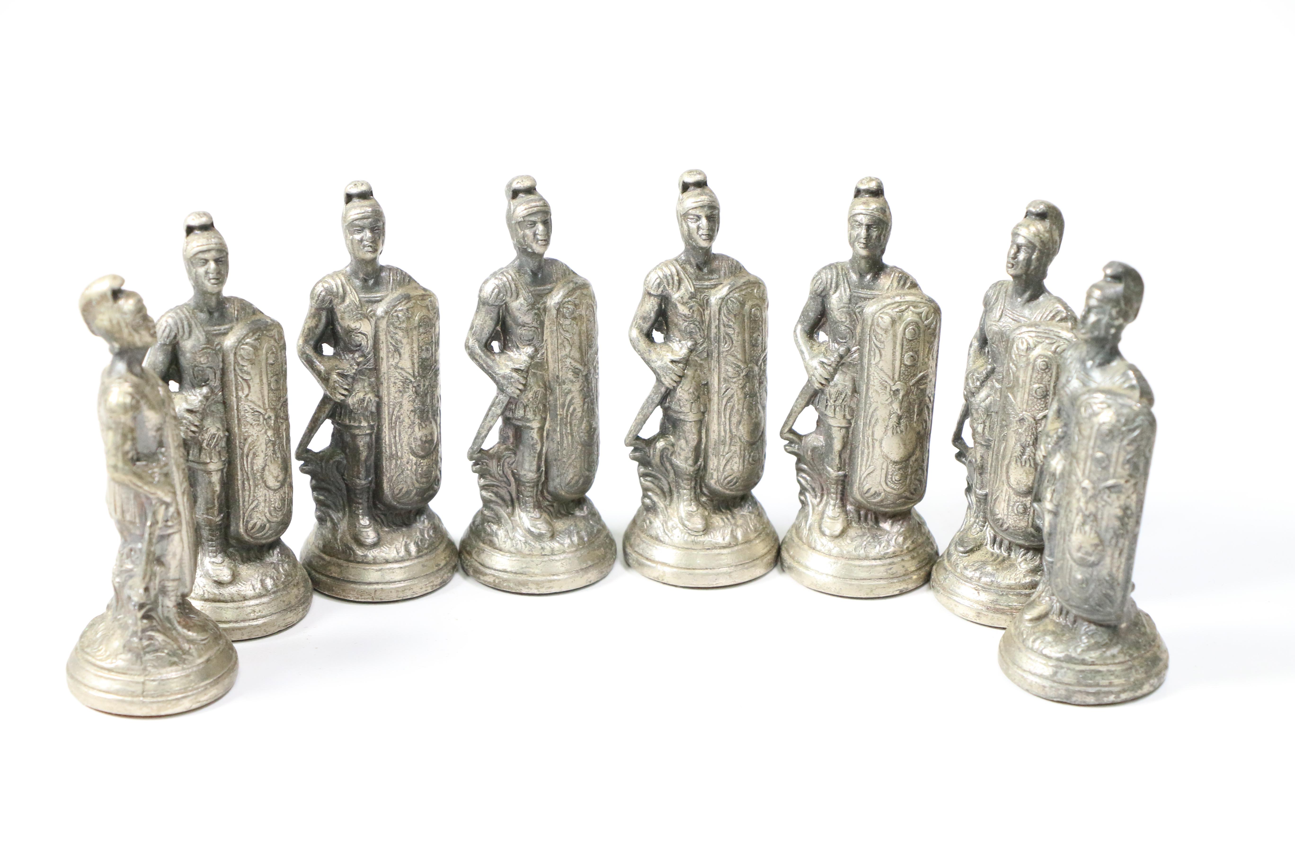 Marble and Agate Chess Set