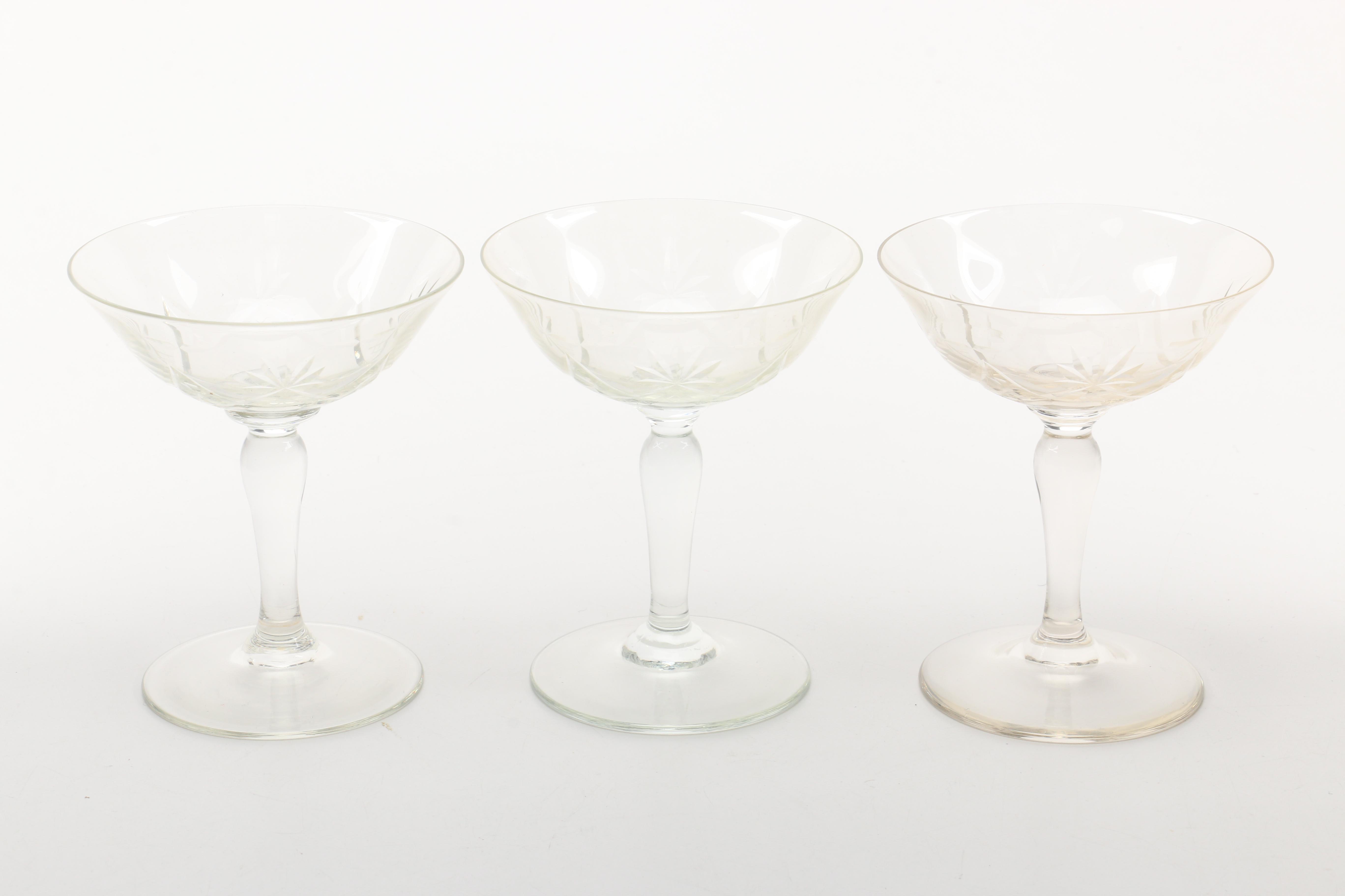 Glass Stemware and Decor